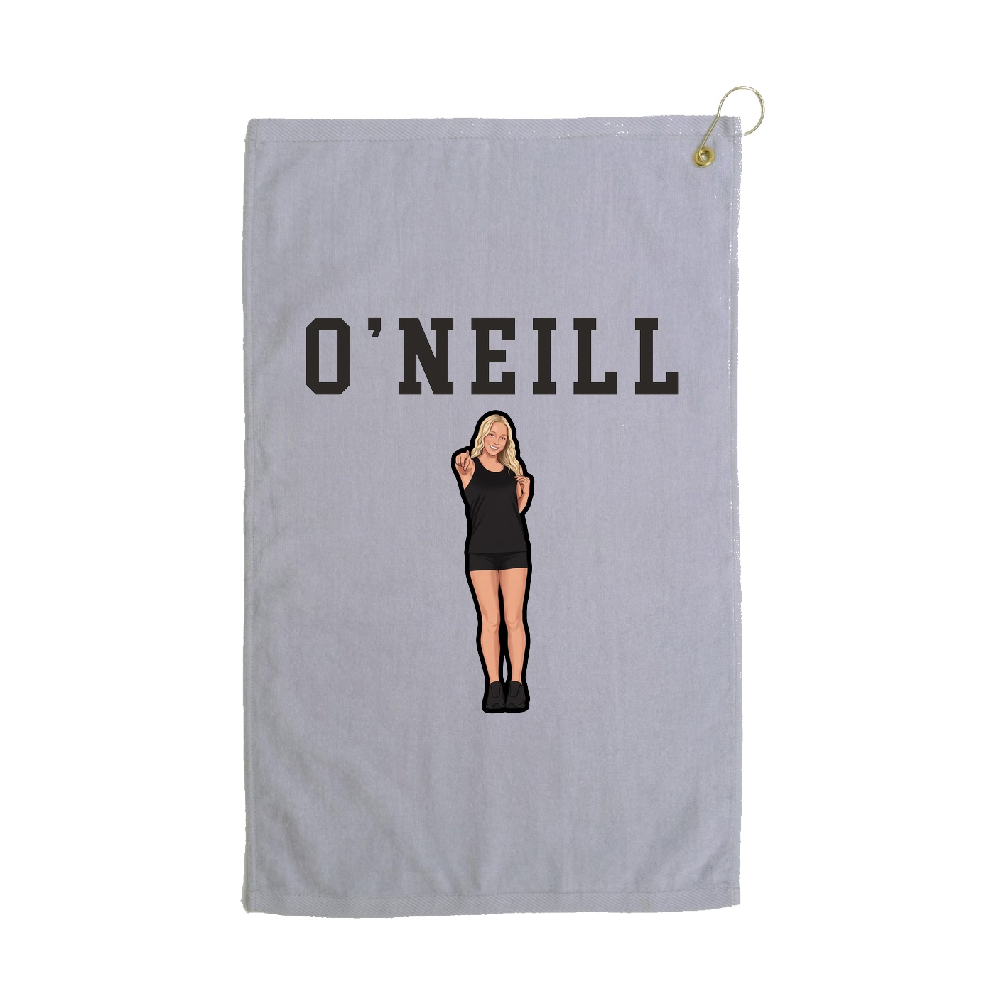 Golf Towel — Shirsey in Grey