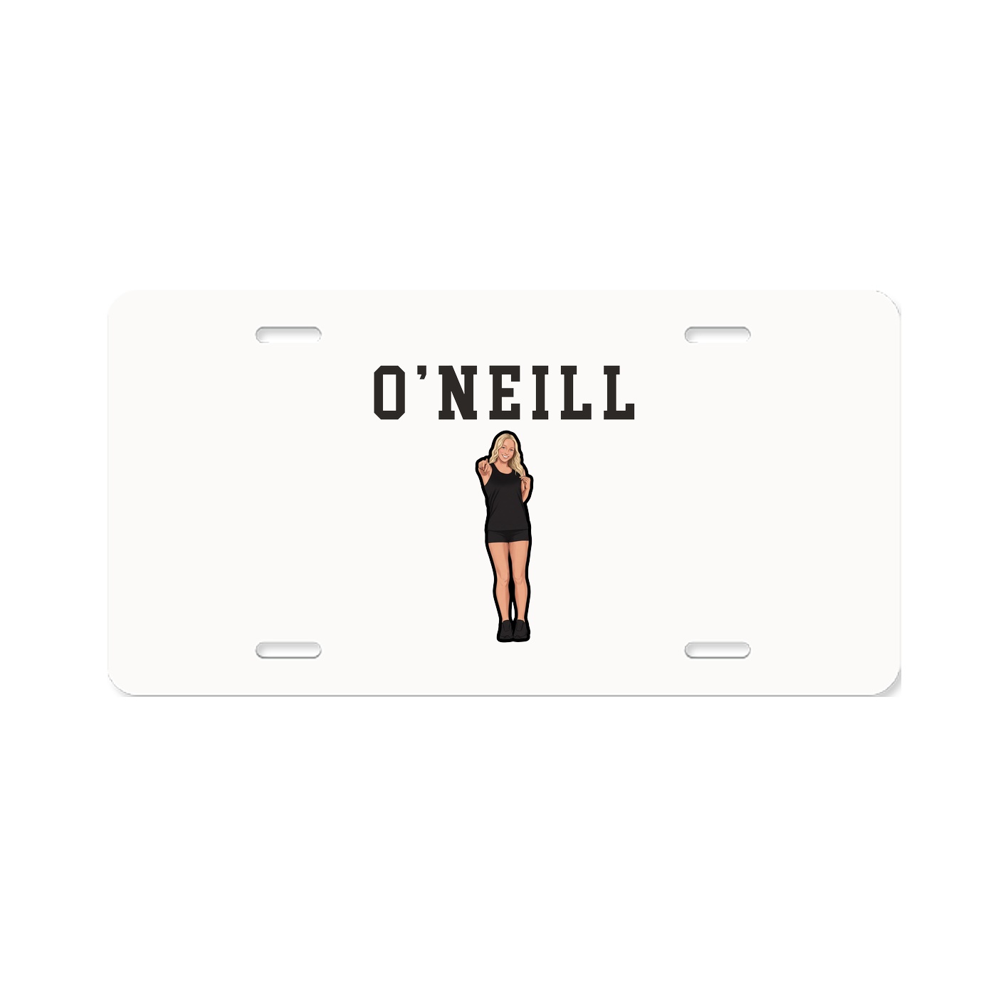 License Plate — Shirsey in Classic