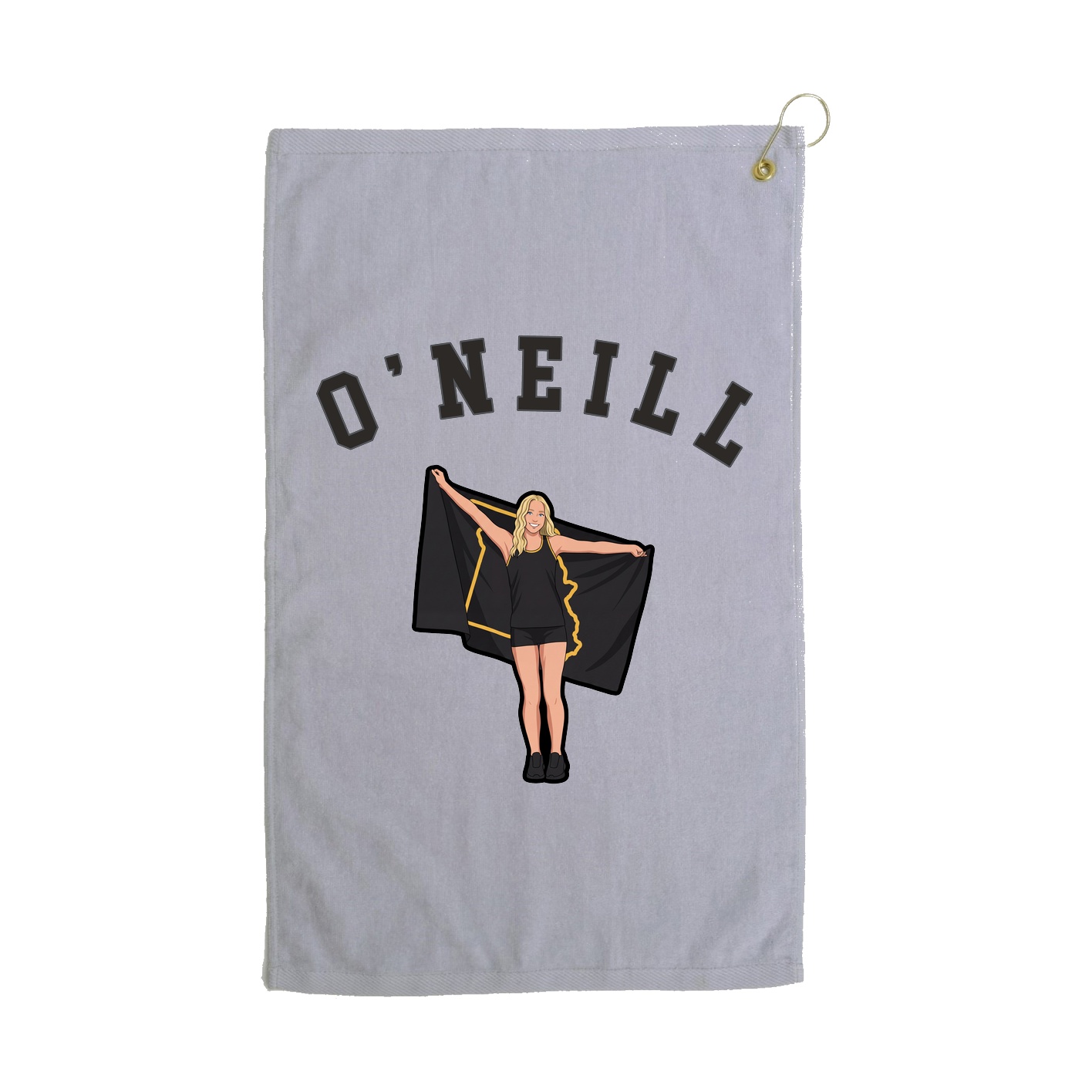 Golf Towel — Shirsey Arch in Grey