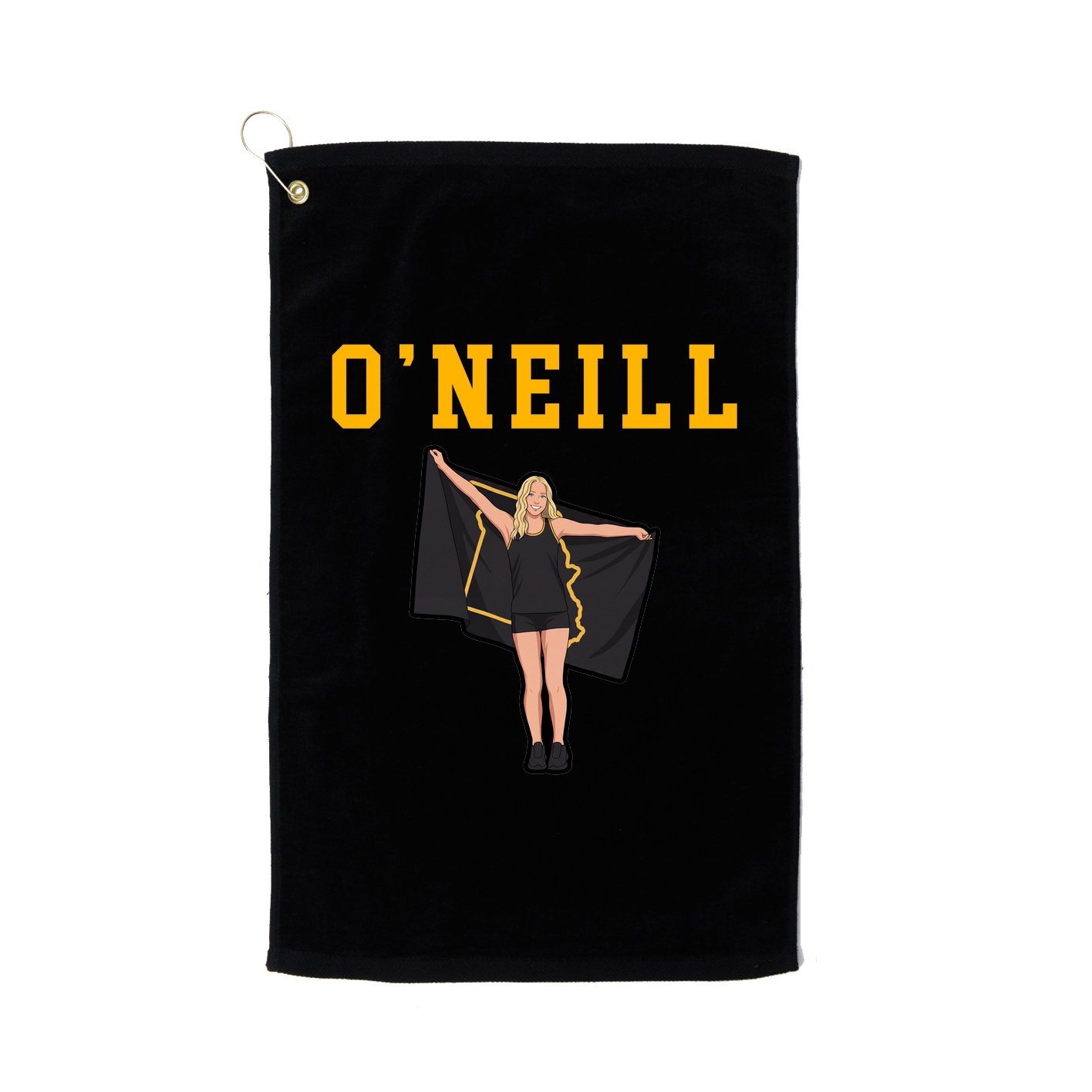 Golf Towel — Shirsey in Black