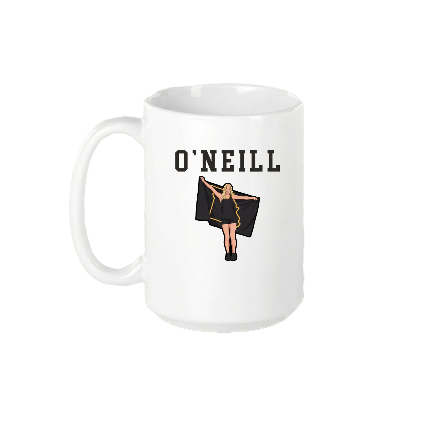 15oz Coffee Mug — Shirsey in White