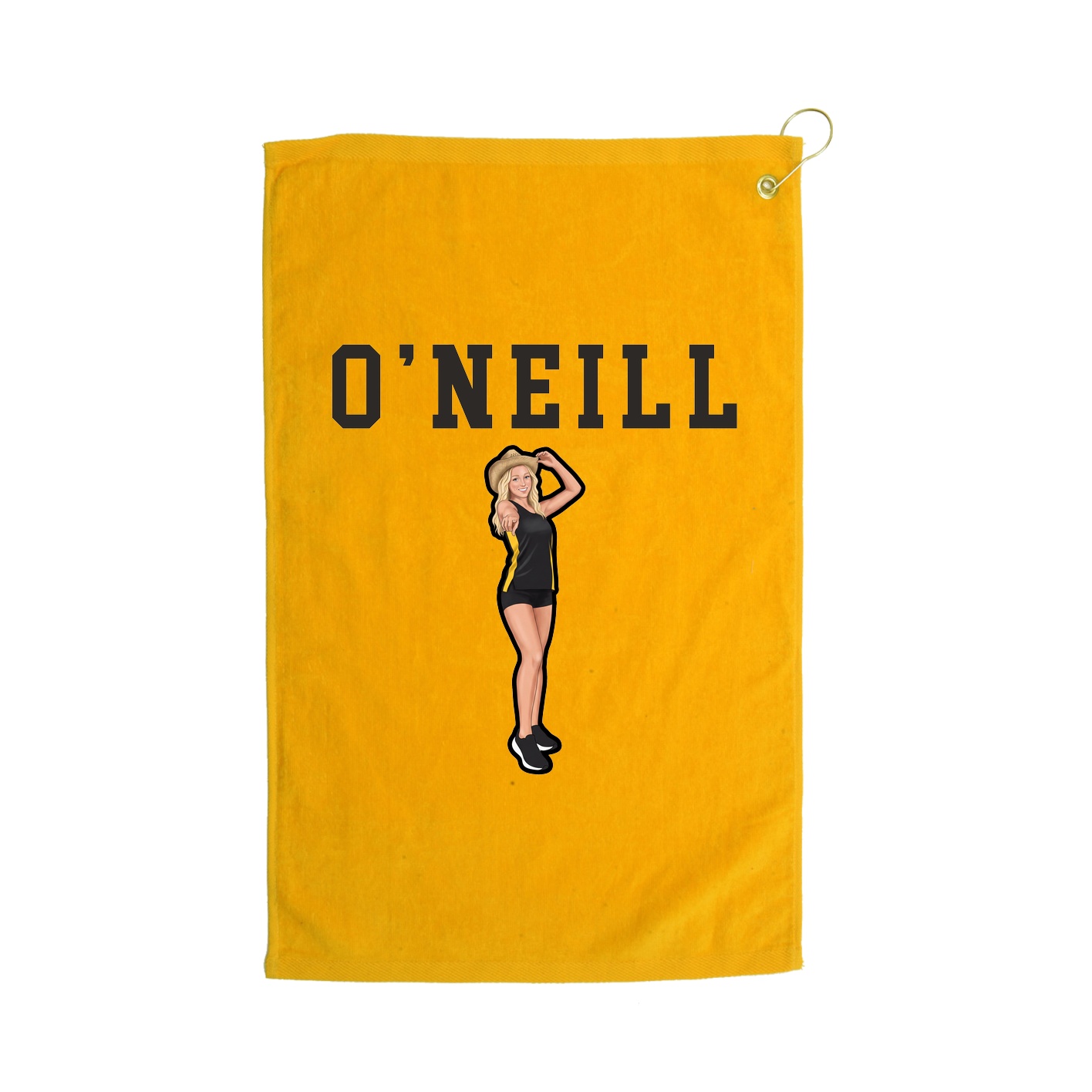 Golf Towel — Shirsey in Gold