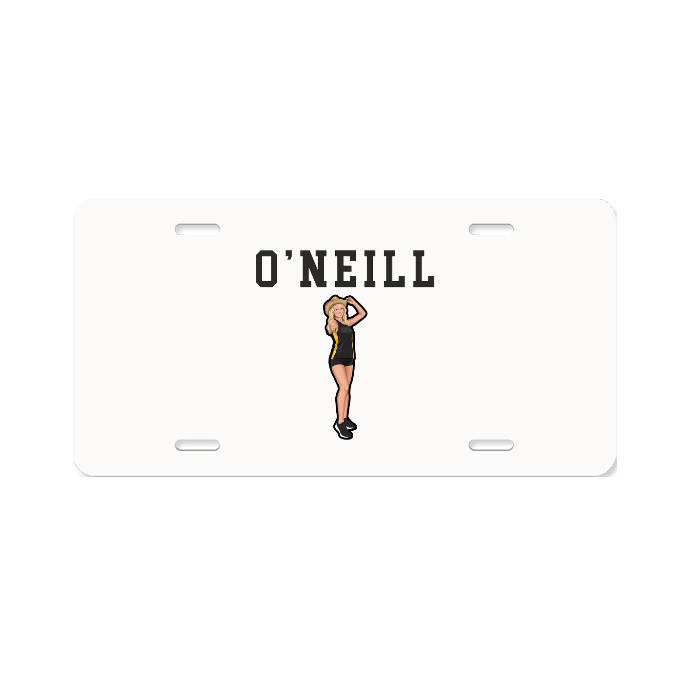 License Plate — Shirsey in Classic