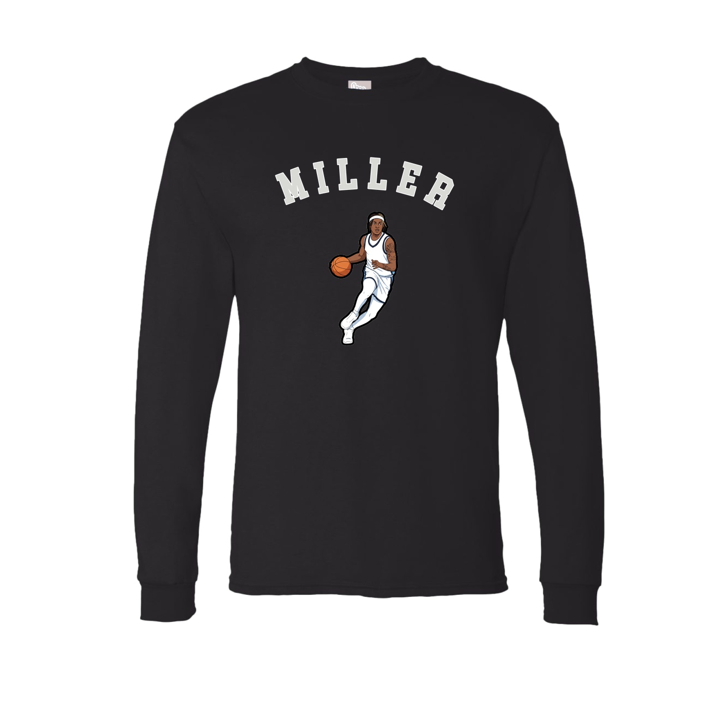 Long Sleeve Tee — Shirsey Arch in Black
