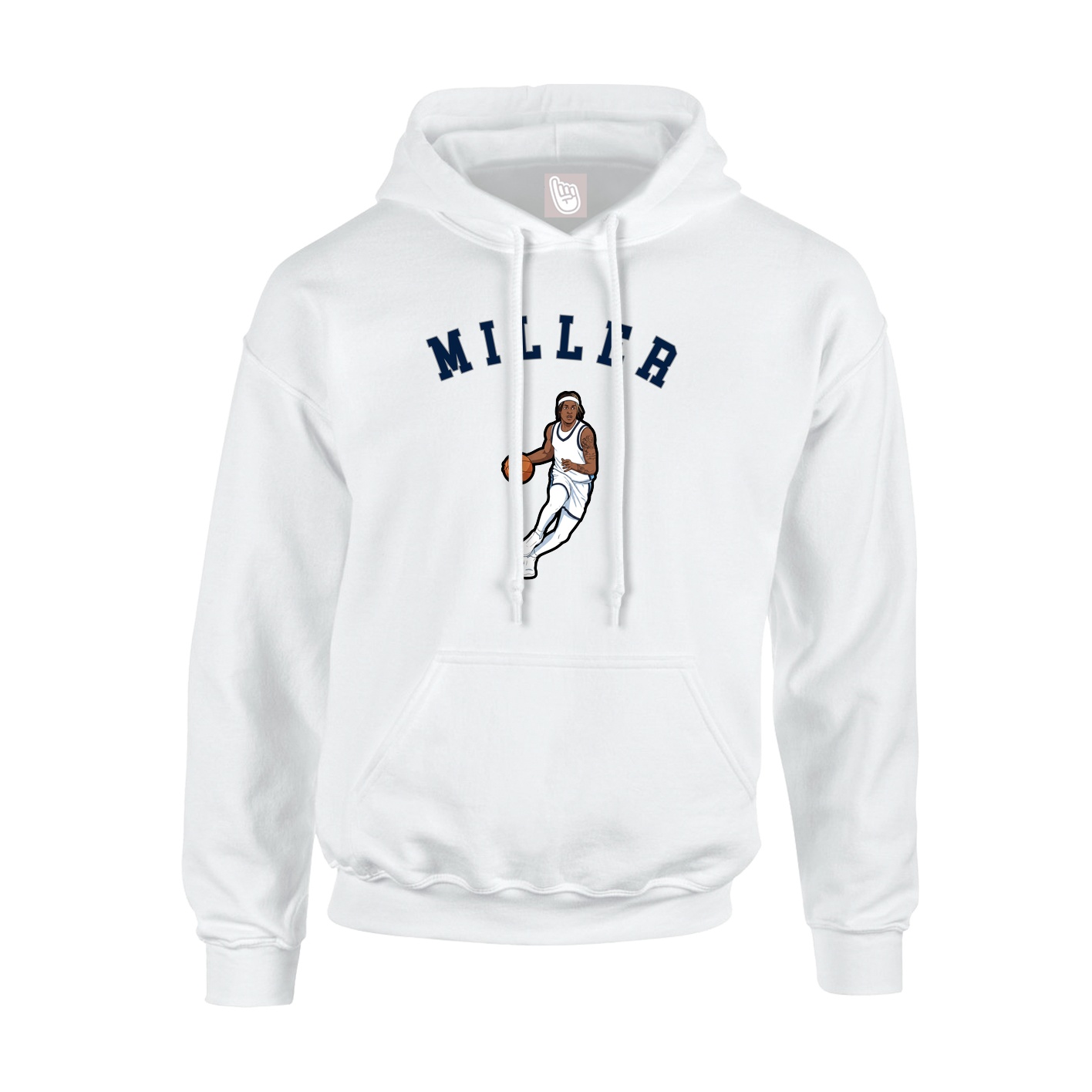 Youth Hoodie — Shirsey Arch in White