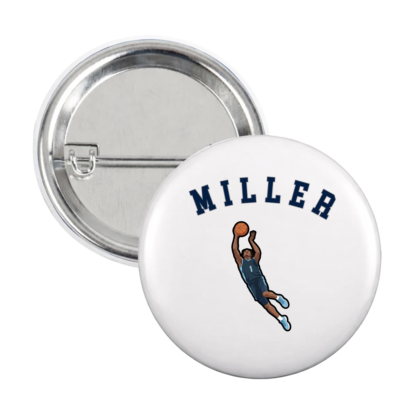Game Day Button — Shirsey Arch in White