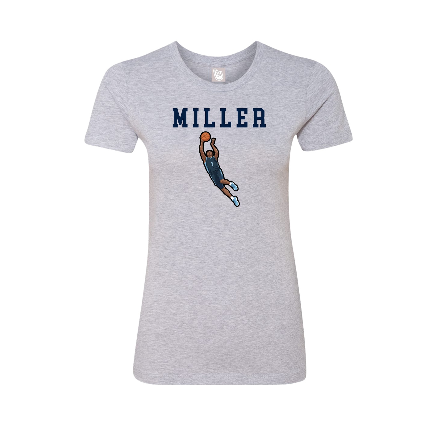 Fitted Women's Tee — Shirsey in Grey