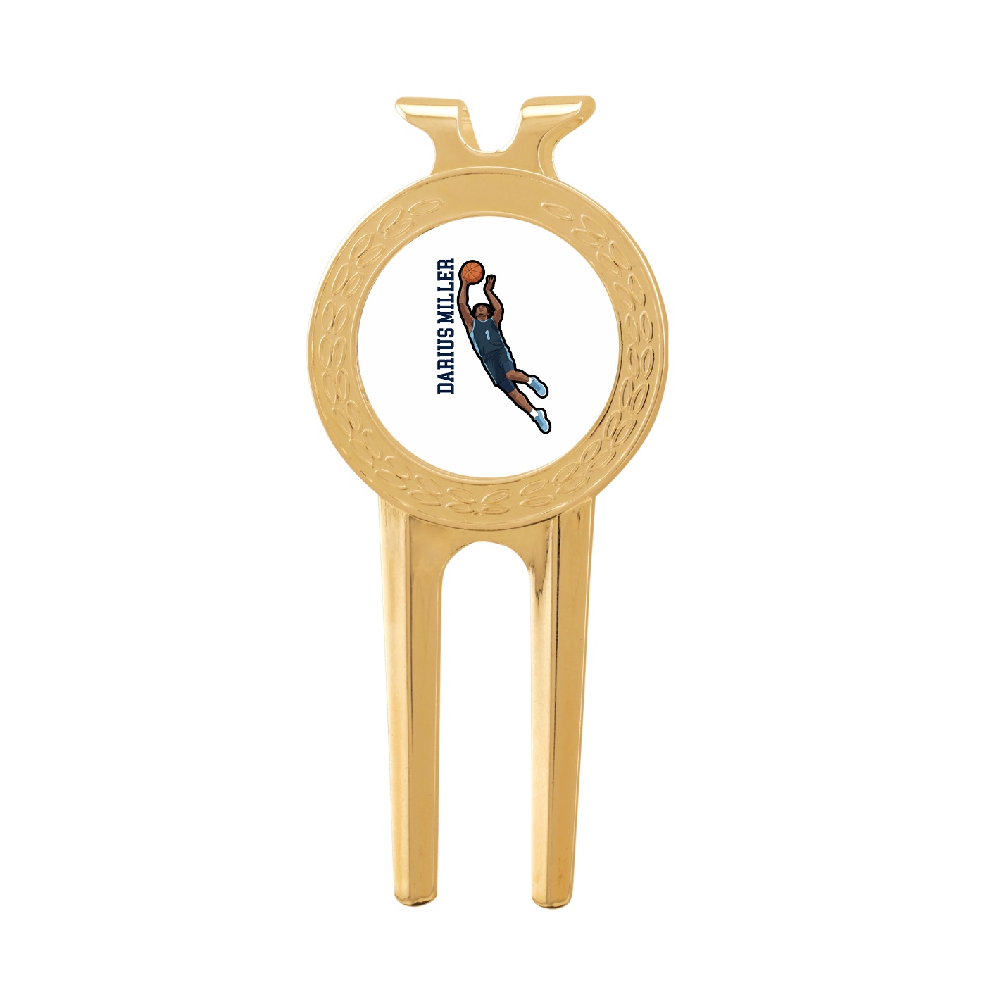 Divot Tool with Ball Marker — Name Vertical in Classic