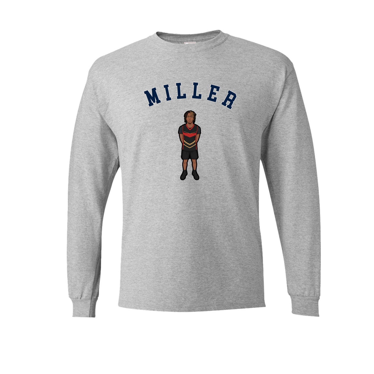 Long Sleeve Tee — Shirsey Arch in Grey