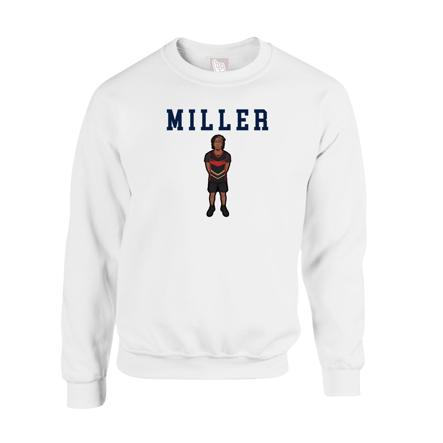 Fleece Crew — Shirsey in White