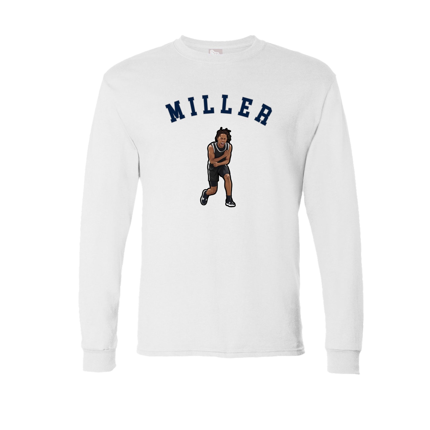 Long Sleeve Tee — Shirsey Arch in White