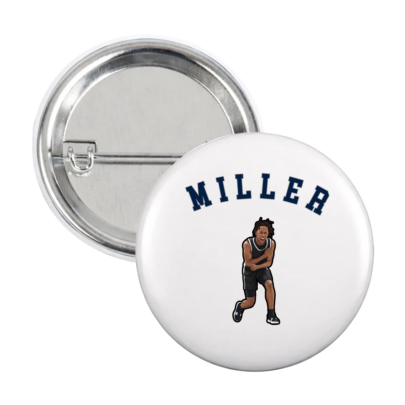 Game Day Button — Shirsey Arch in White