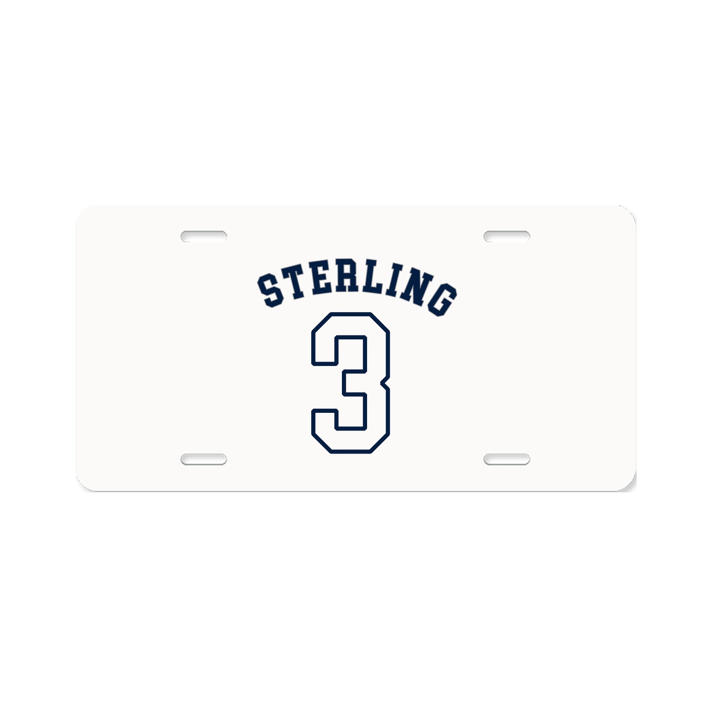 License Plate — Shirsey Arch in Classic