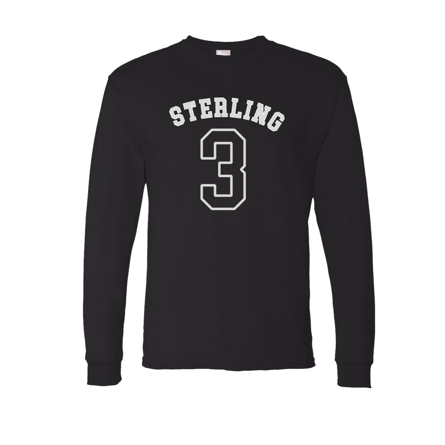 Long Sleeve Tee — Shirsey Arch in Black
