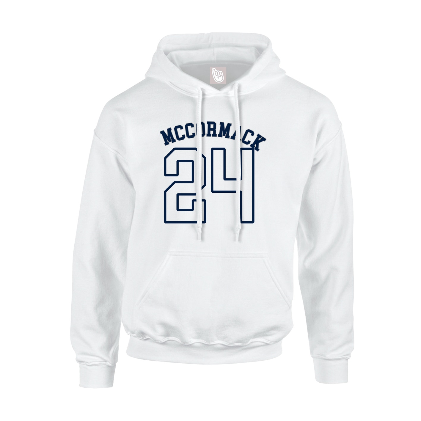 Hoodie — Shirsey Arch in White
