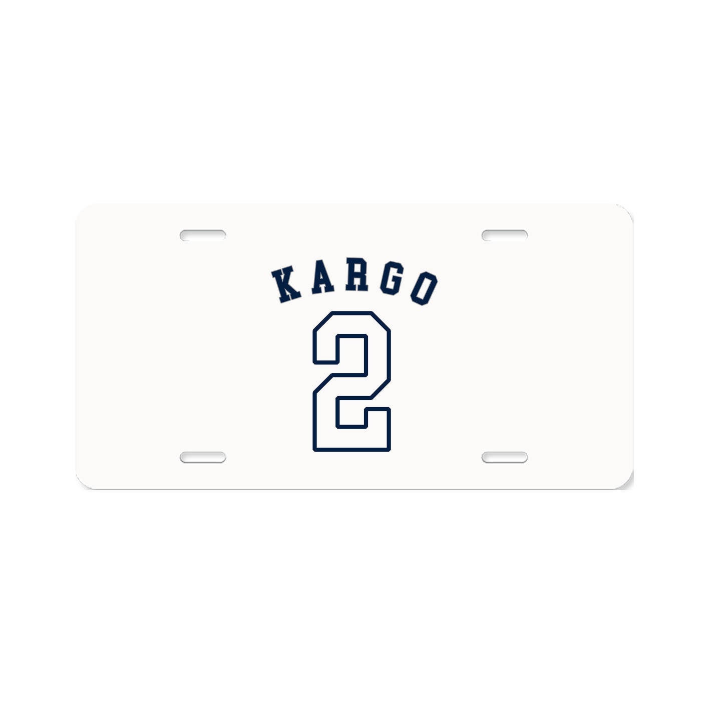 License Plate — Shirsey Arch in Classic