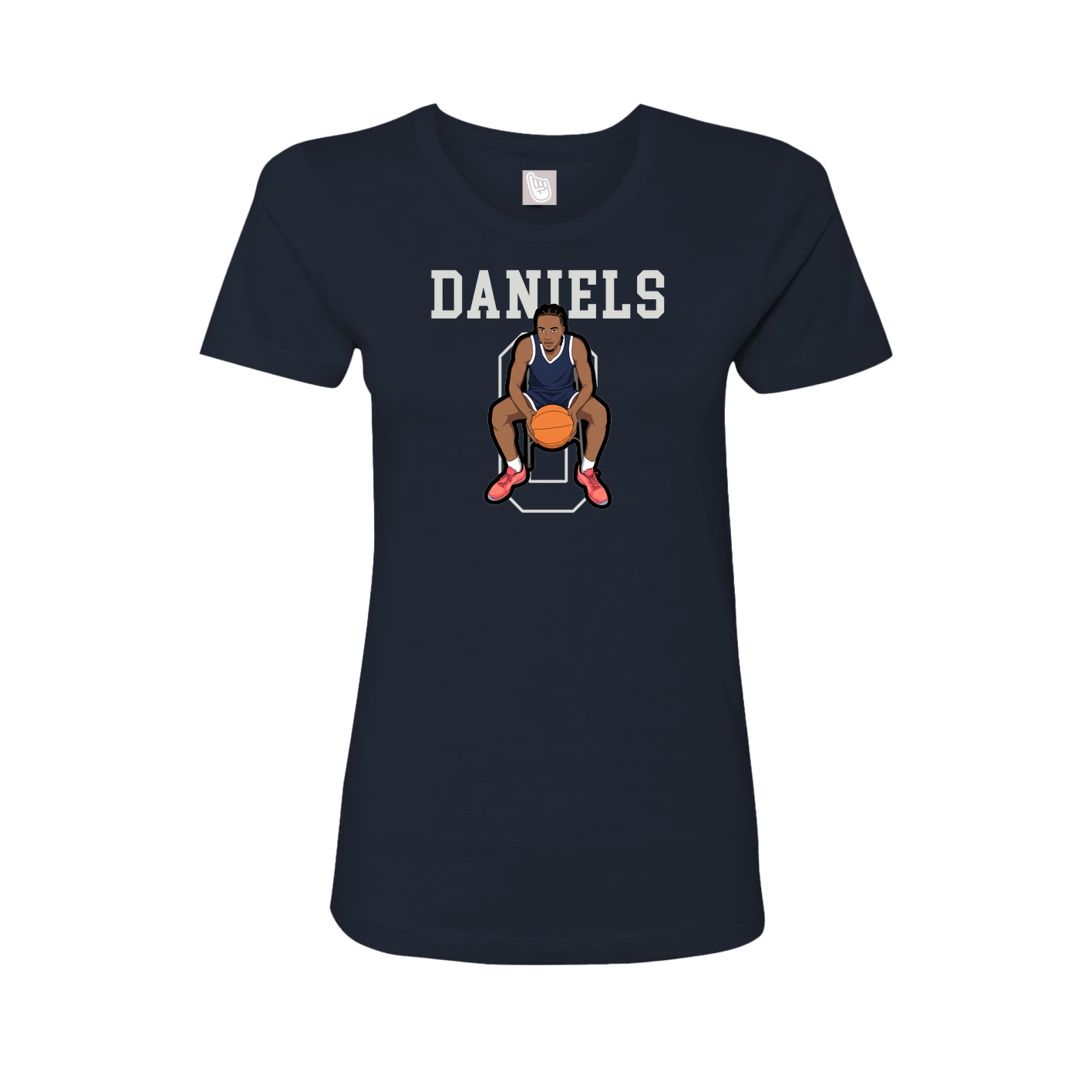 Fitted Women's Tee — Shirsey in Navy