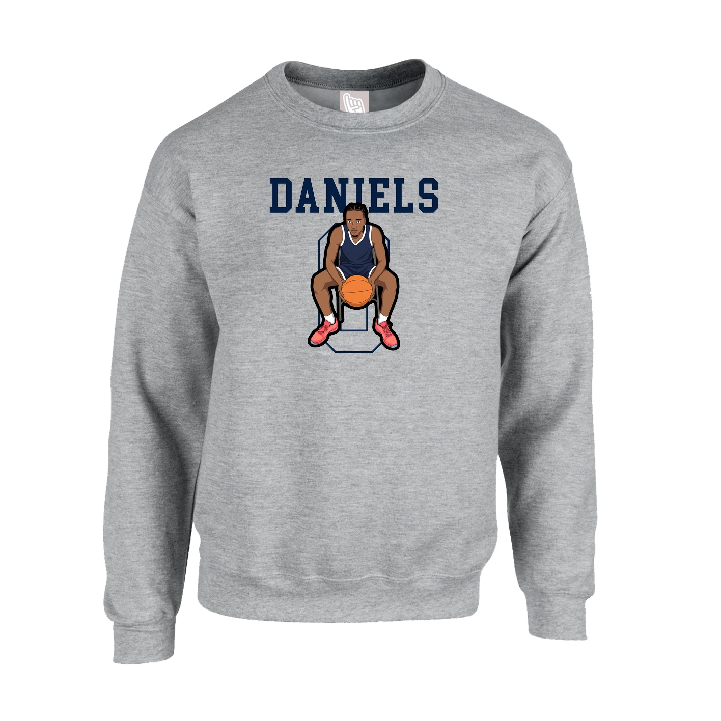 Fleece Crew — Shirsey in Grey
