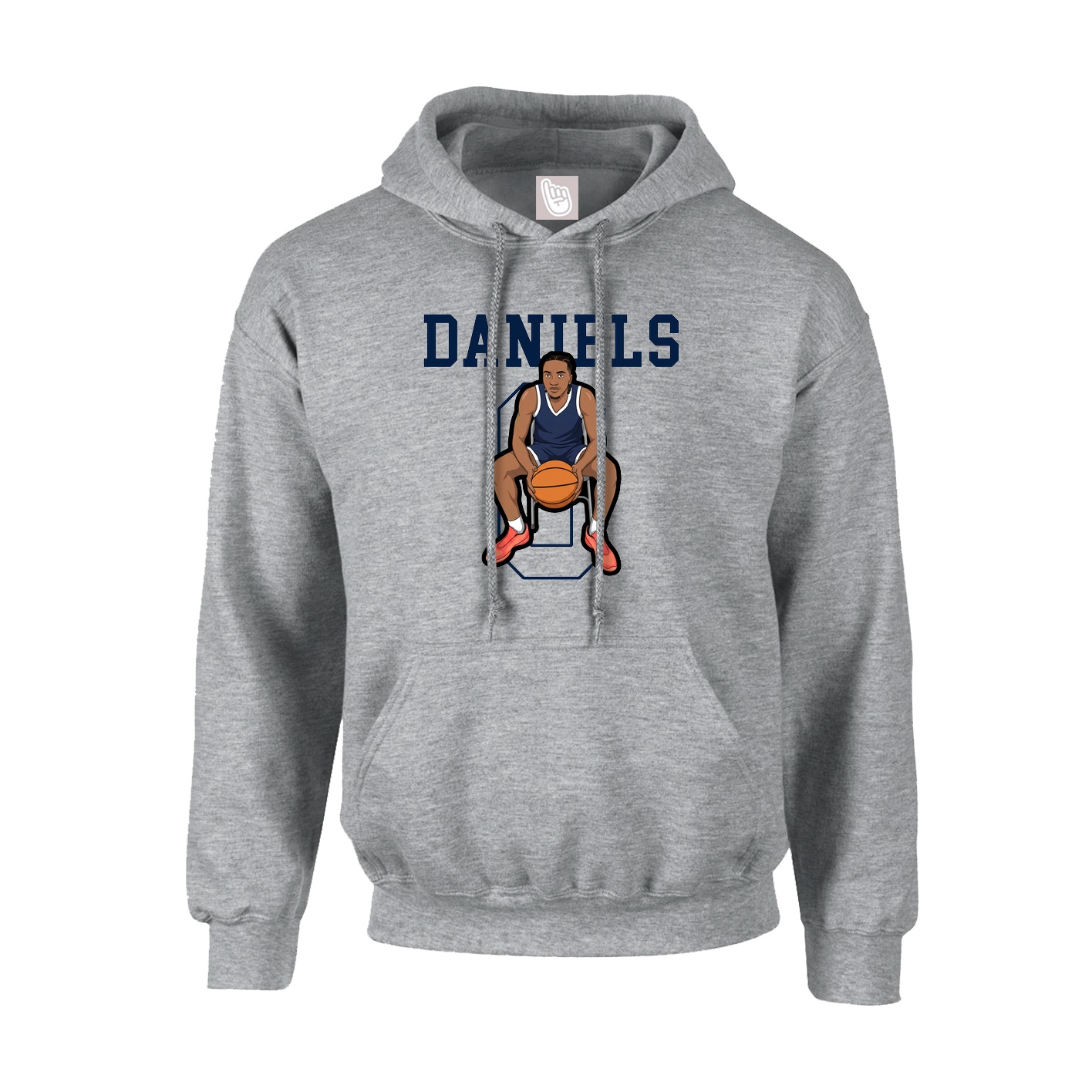 Hoodie — Shirsey in Grey