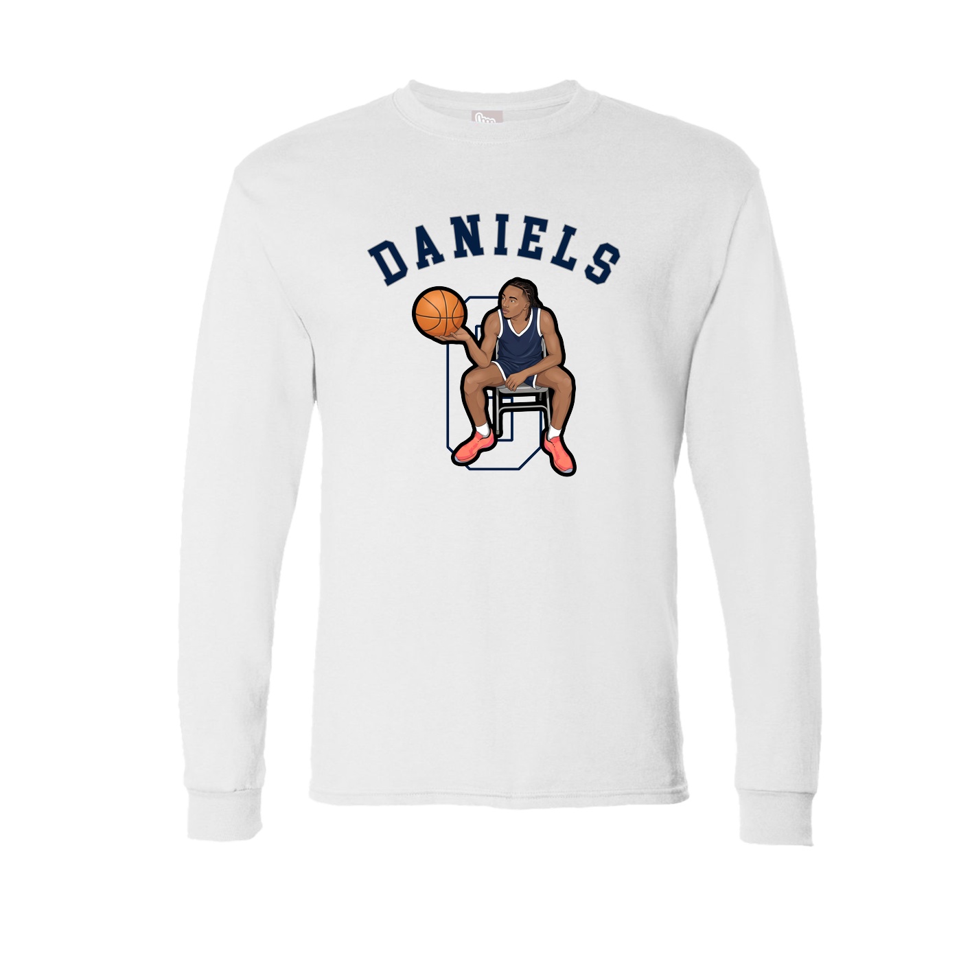 Long Sleeve Tee — Shirsey Arch in White