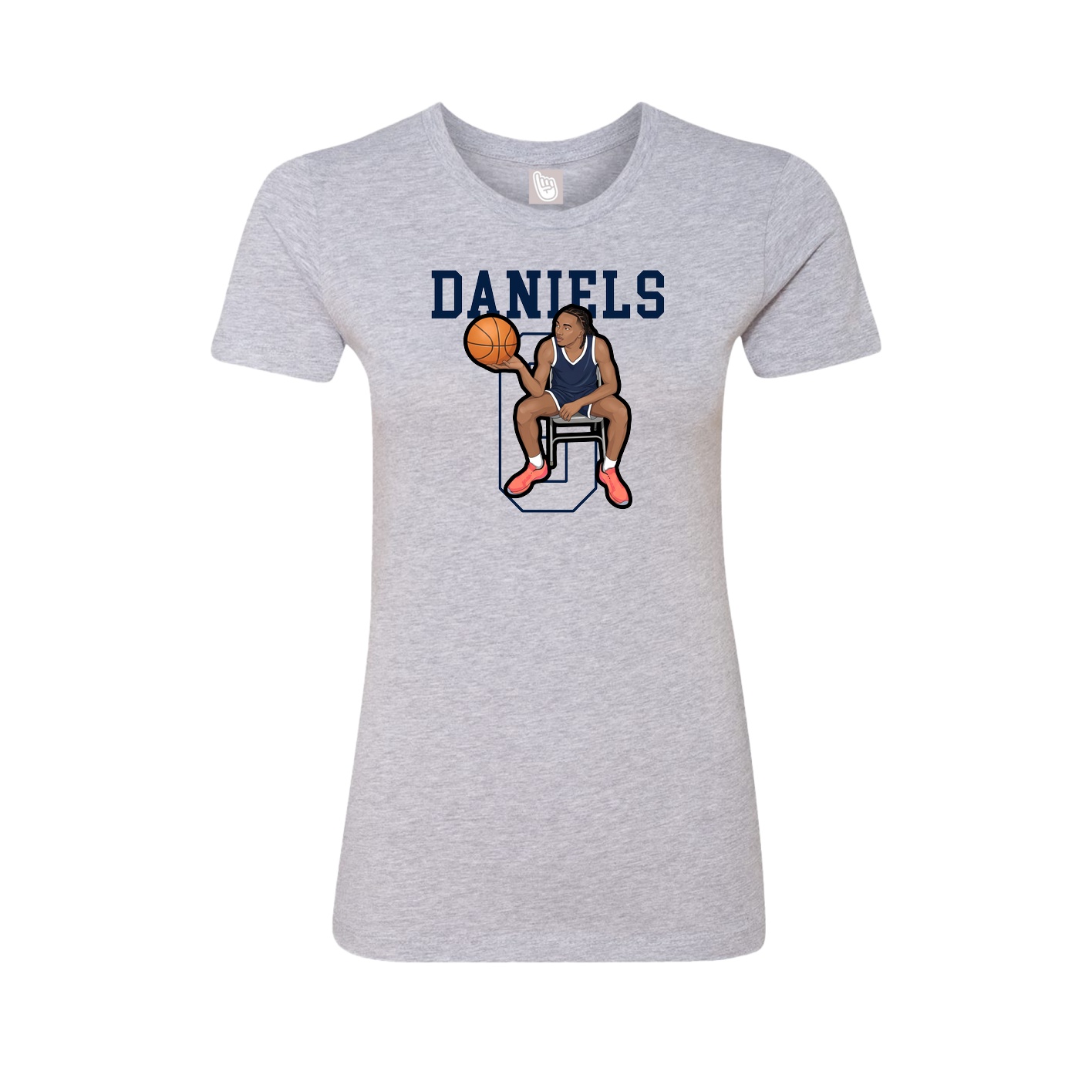 Fitted Women's Tee — Shirsey in Grey