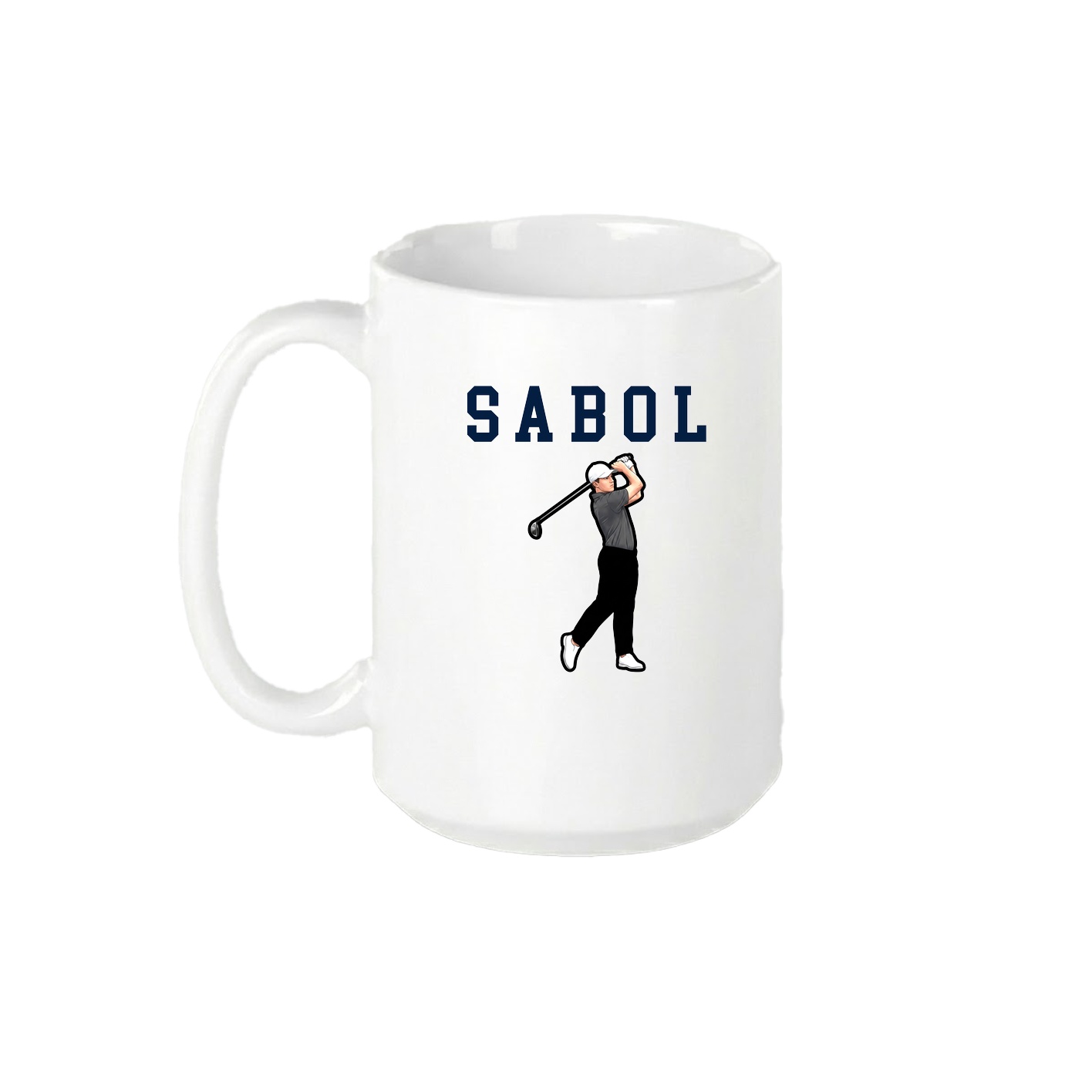 15oz Coffee Mug — Shirsey in White