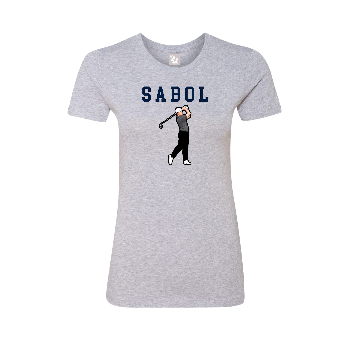 Fitted Women's Tee — Shirsey in Grey