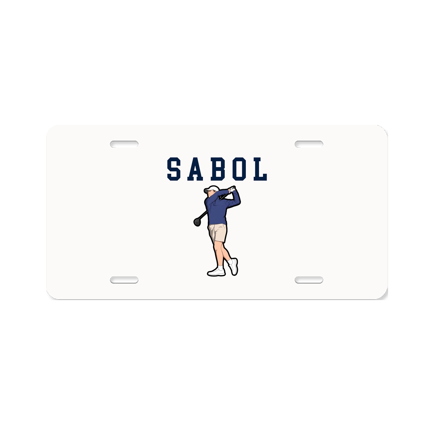 License Plate — Shirsey in Classic