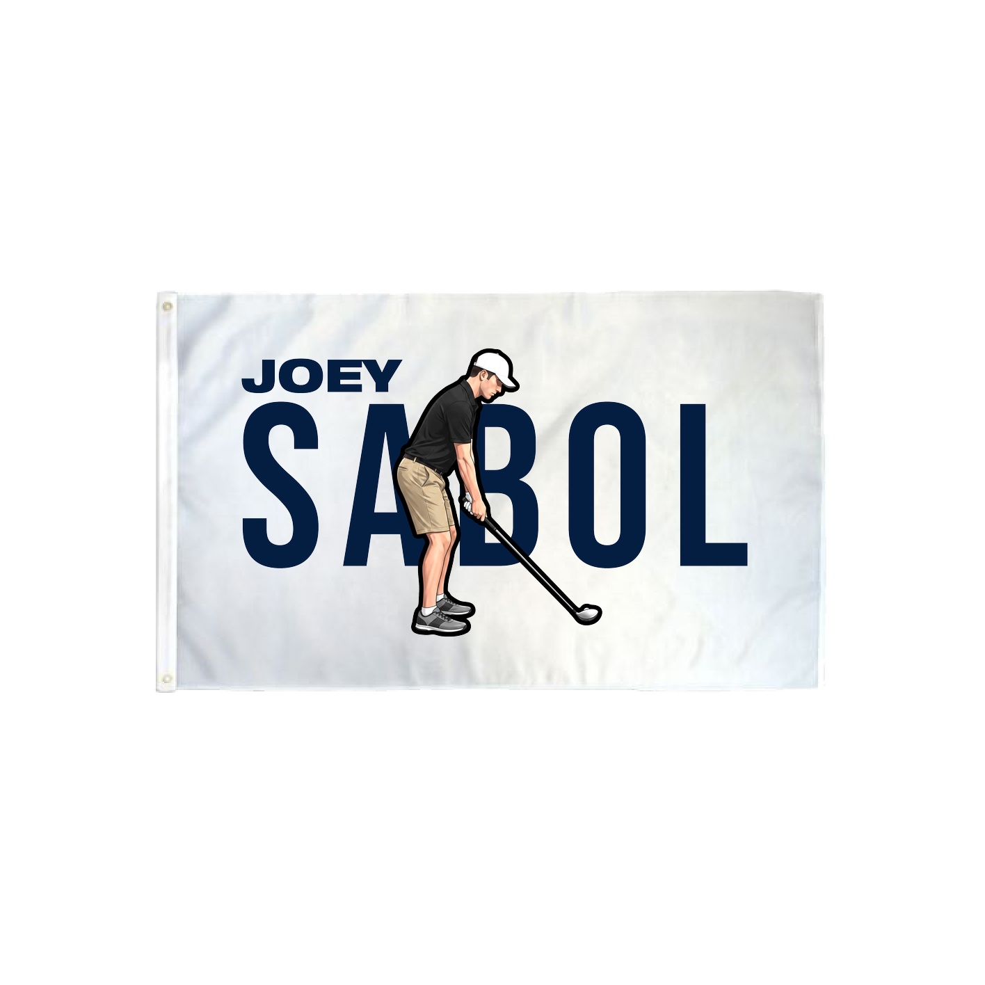 3x5 Flag — Player Name in Classic
