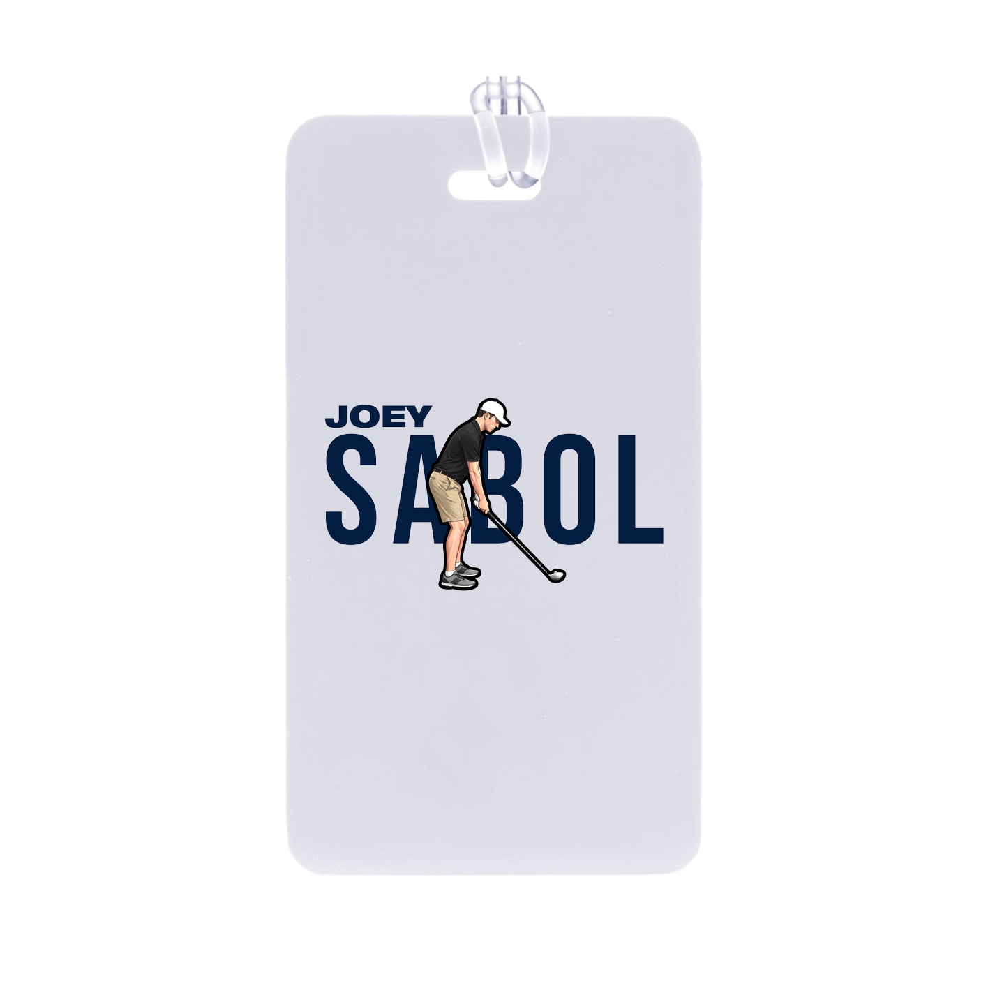 Bag Tag — Player Name in Classic