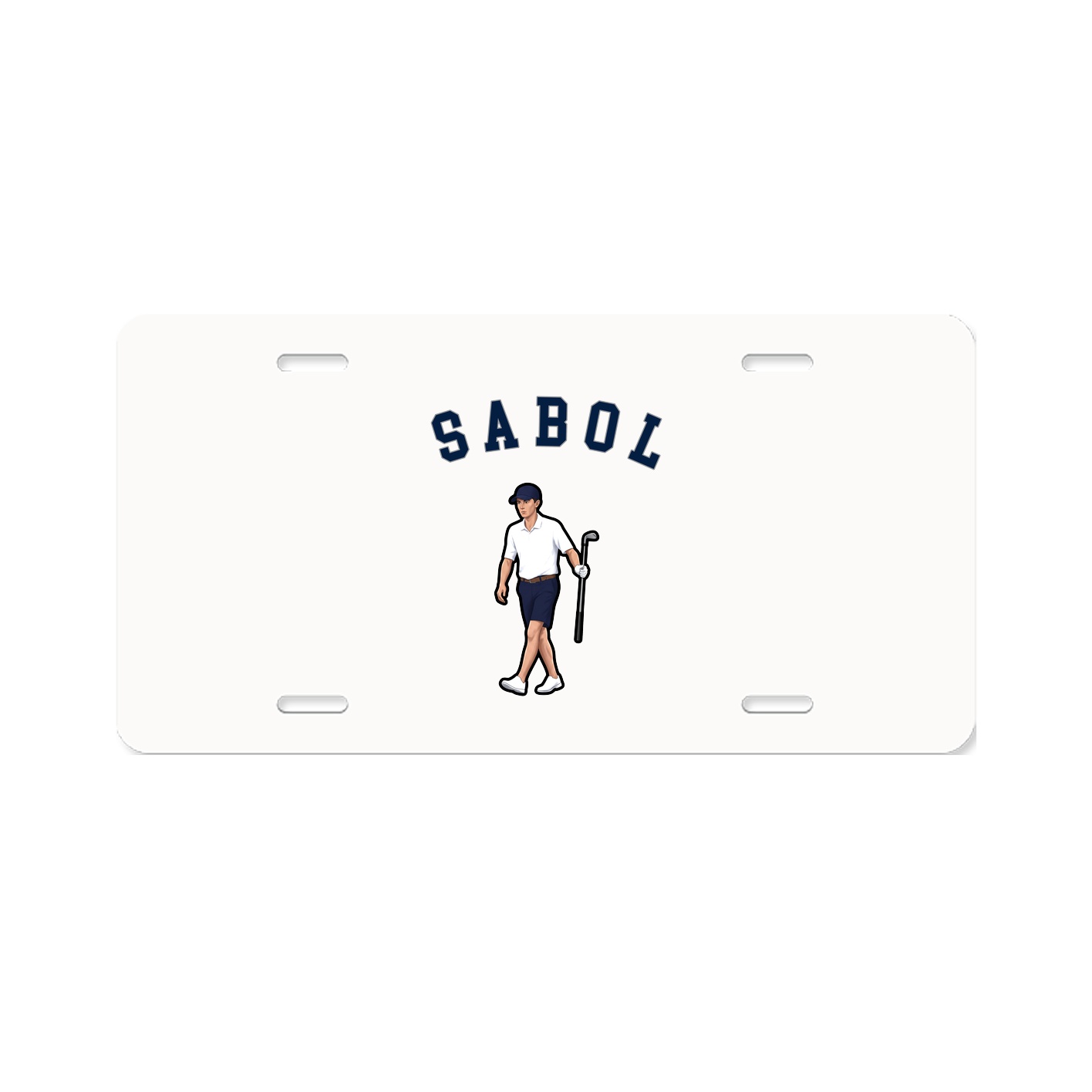 License Plate — Shirsey Arch in Classic