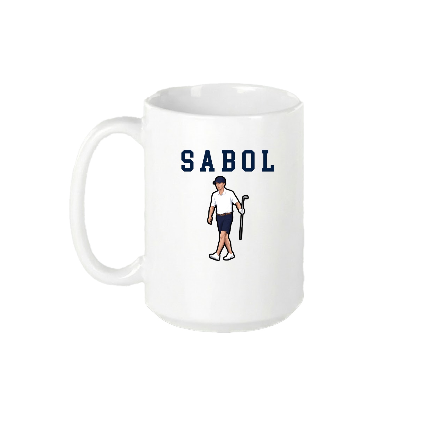 15oz Coffee Mug — Shirsey in White