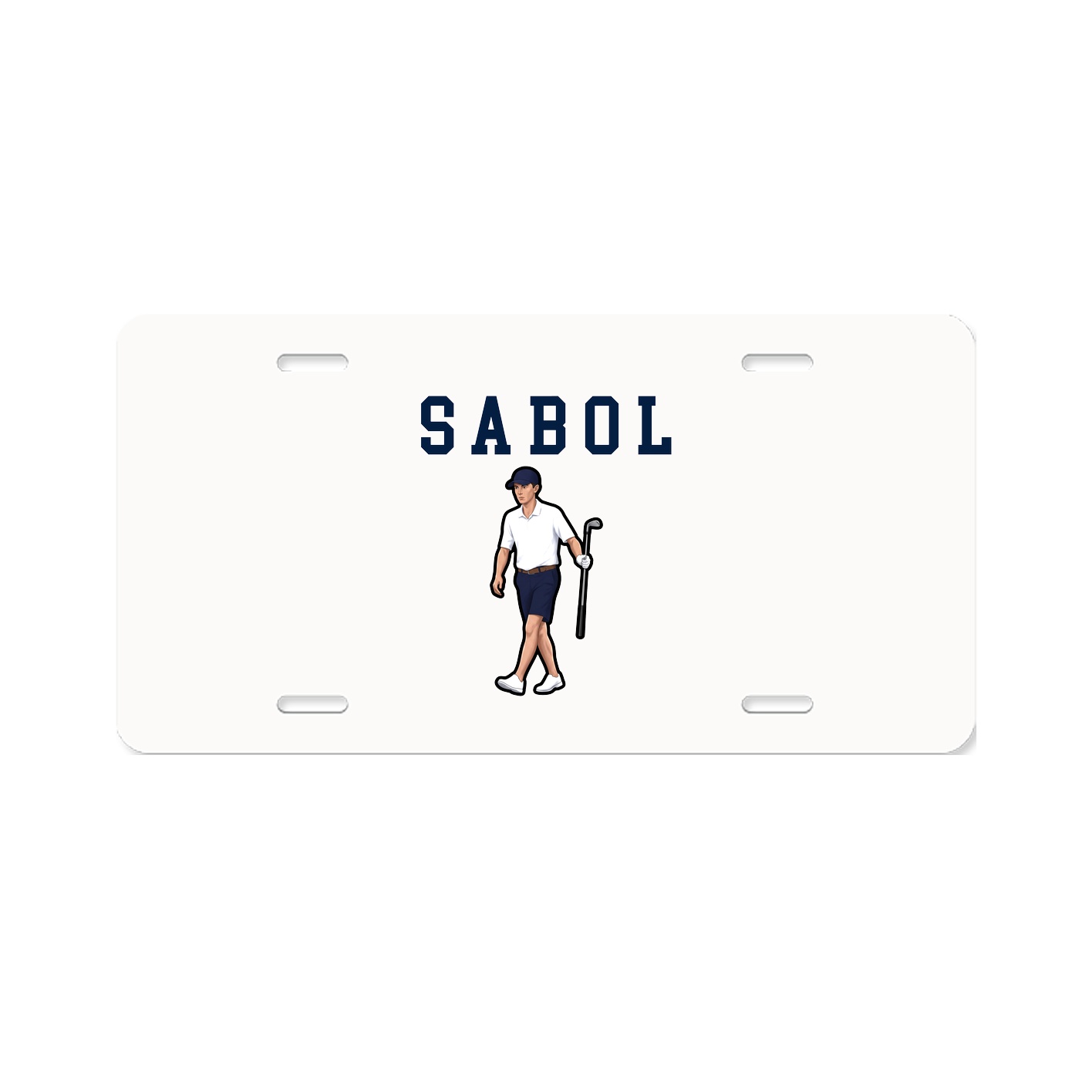 License Plate — Shirsey in Classic