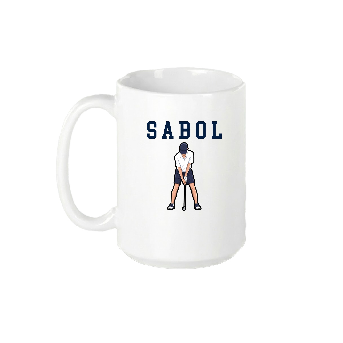 15oz Coffee Mug — Shirsey in White
