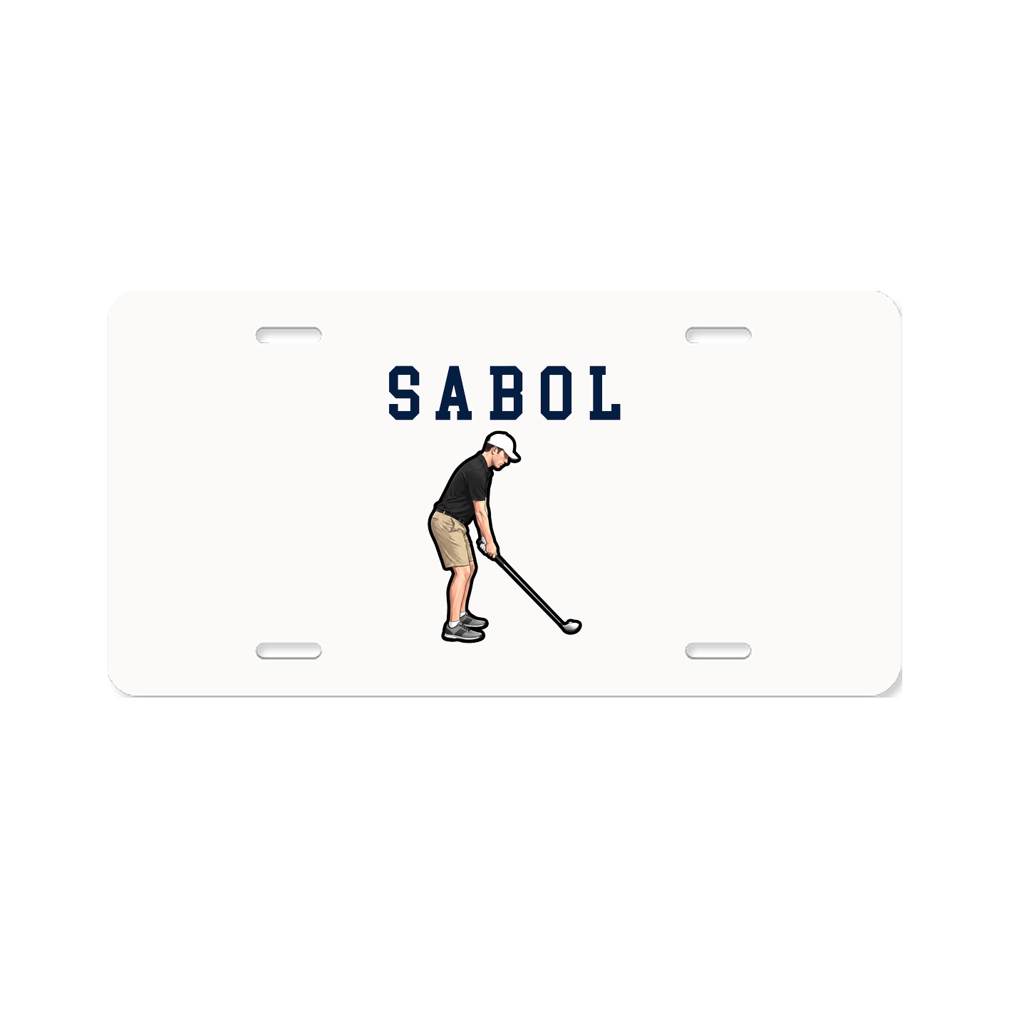License Plate — Shirsey in Classic