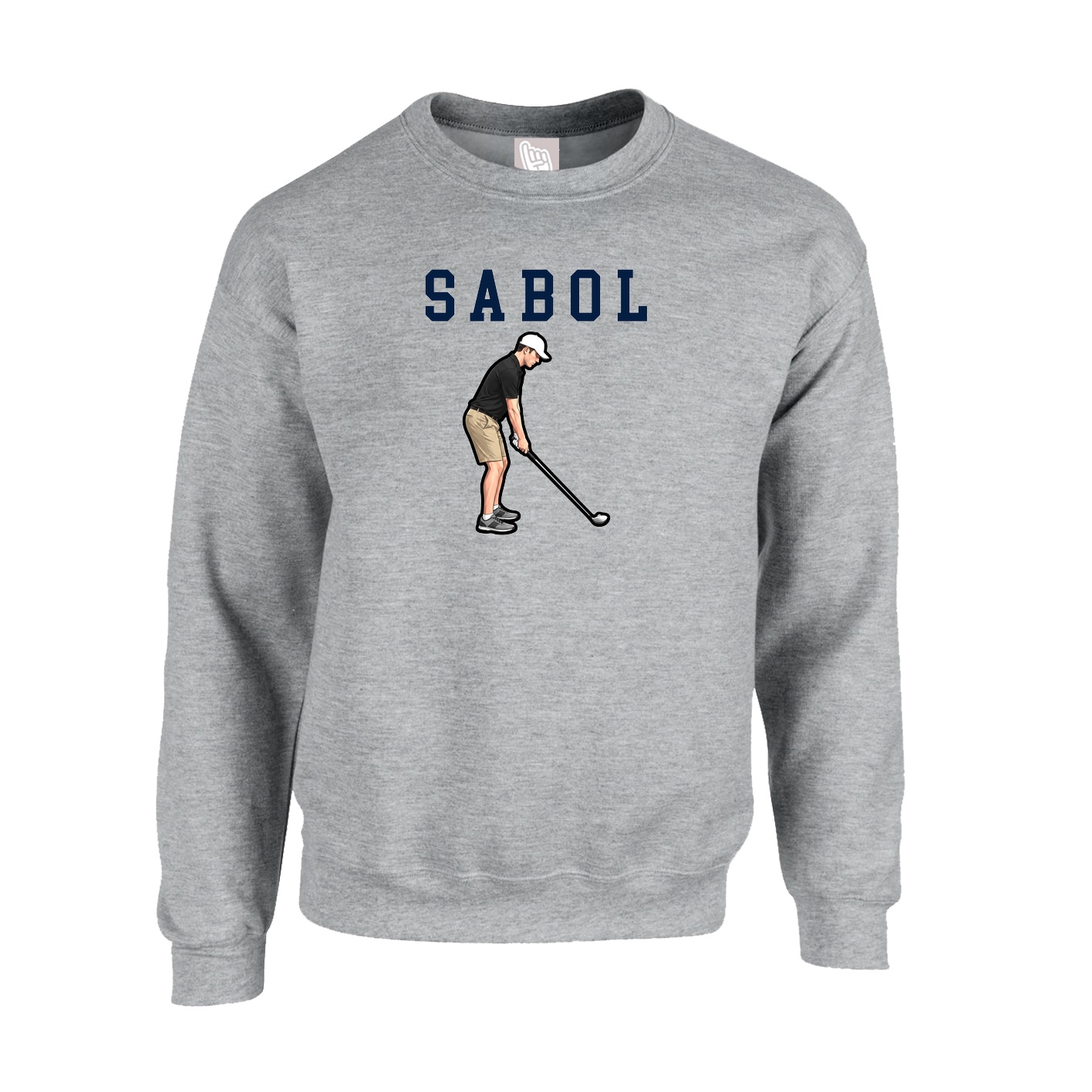 Fleece Crew — Shirsey in Grey