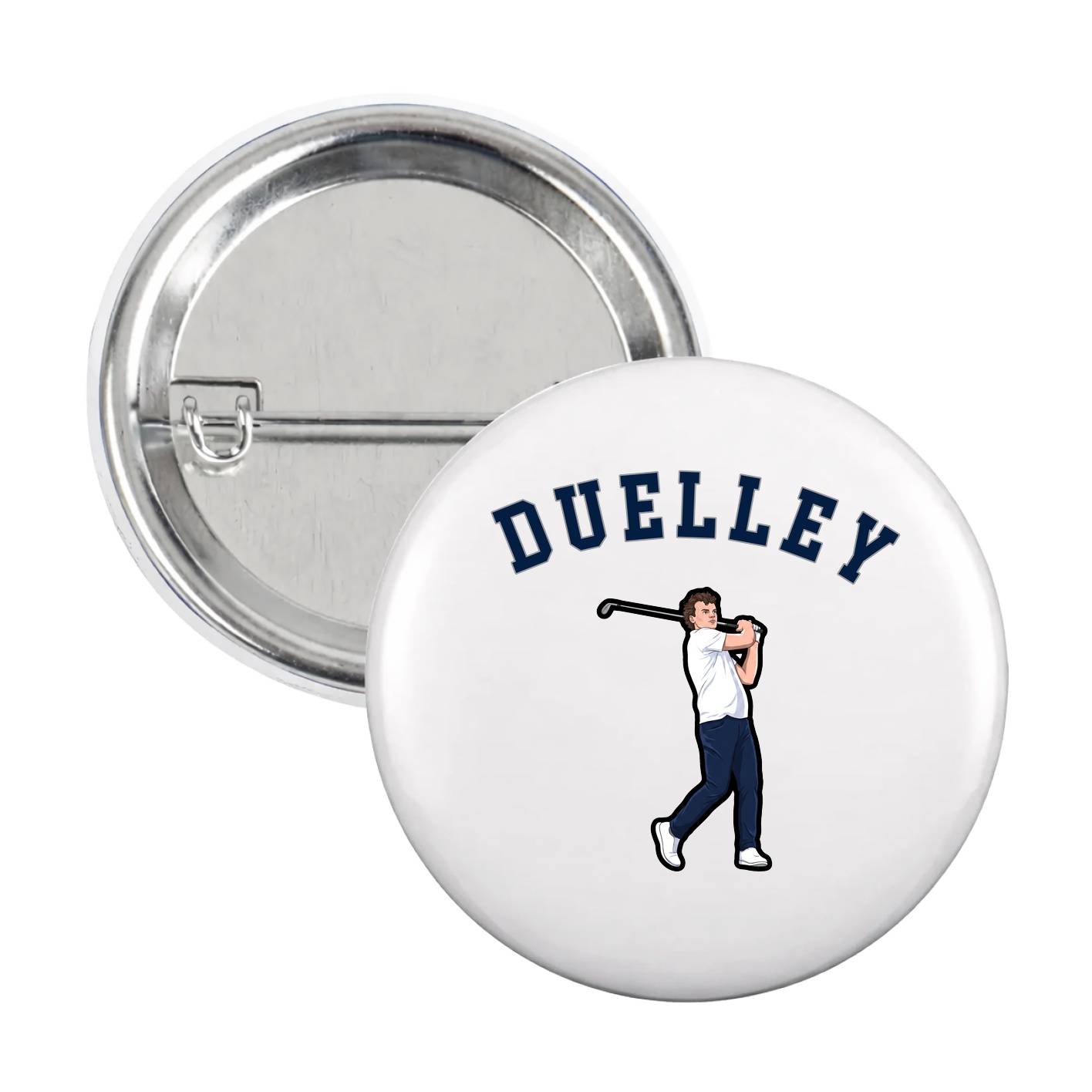 Game Day Button — Shirsey Arch in White