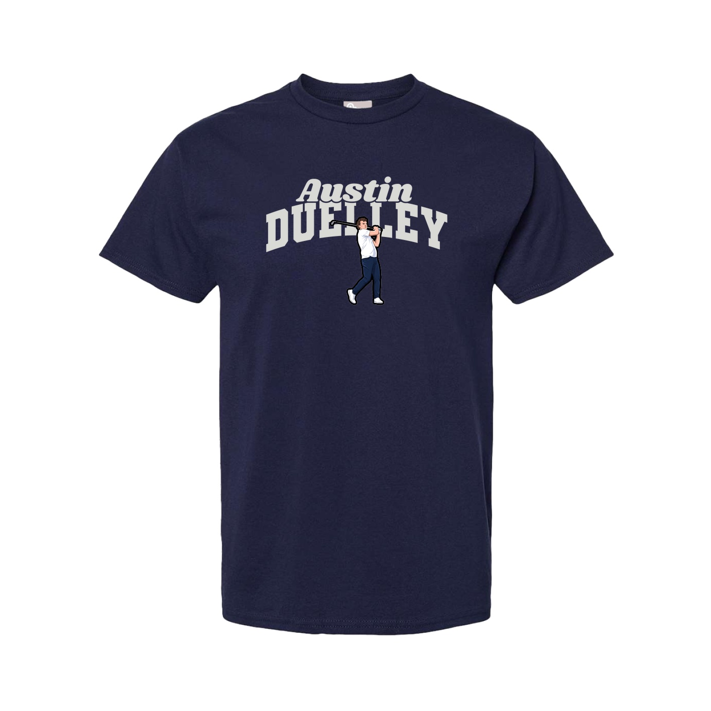Tee — Signature Arch in Navy