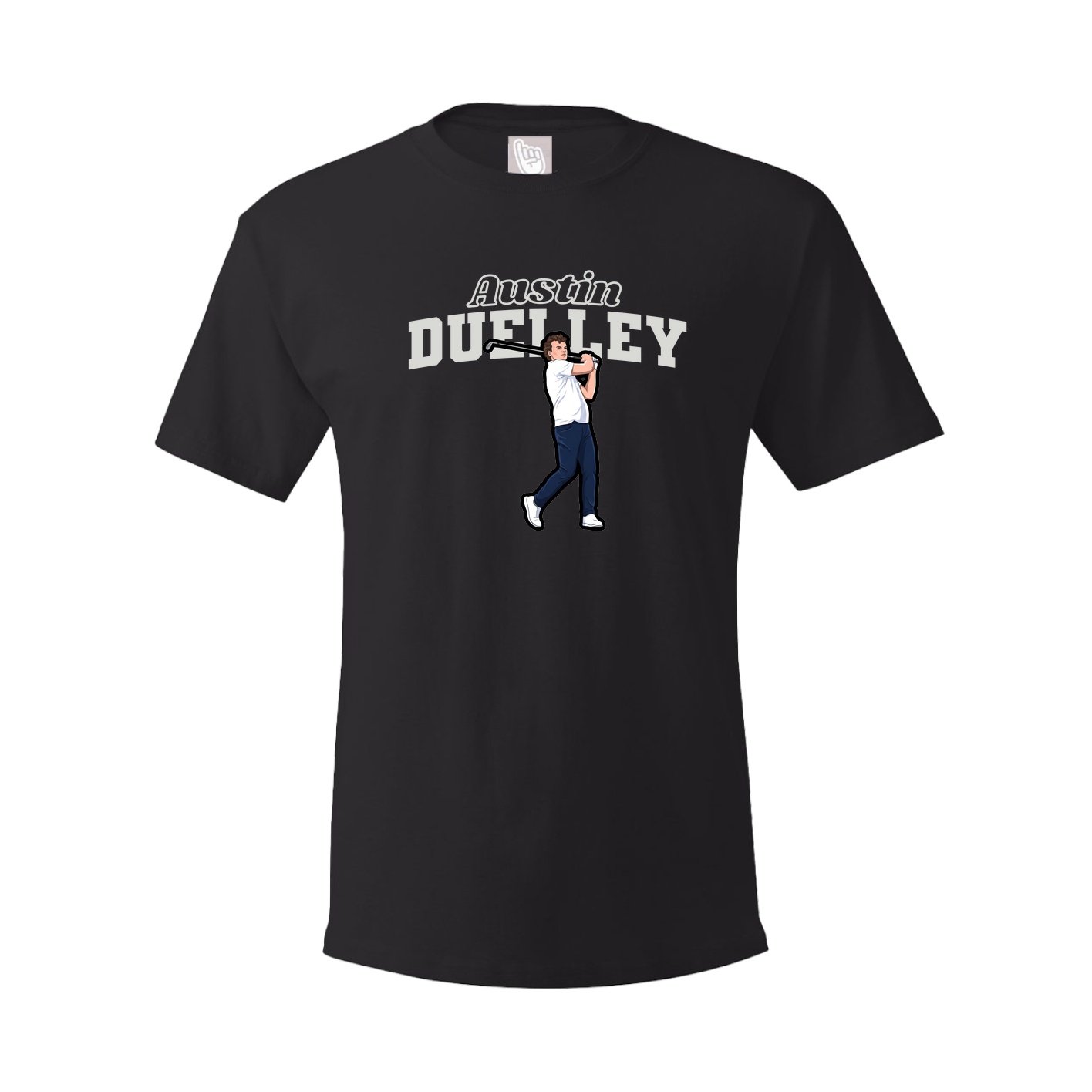Youth Tee — Name Arch in Black