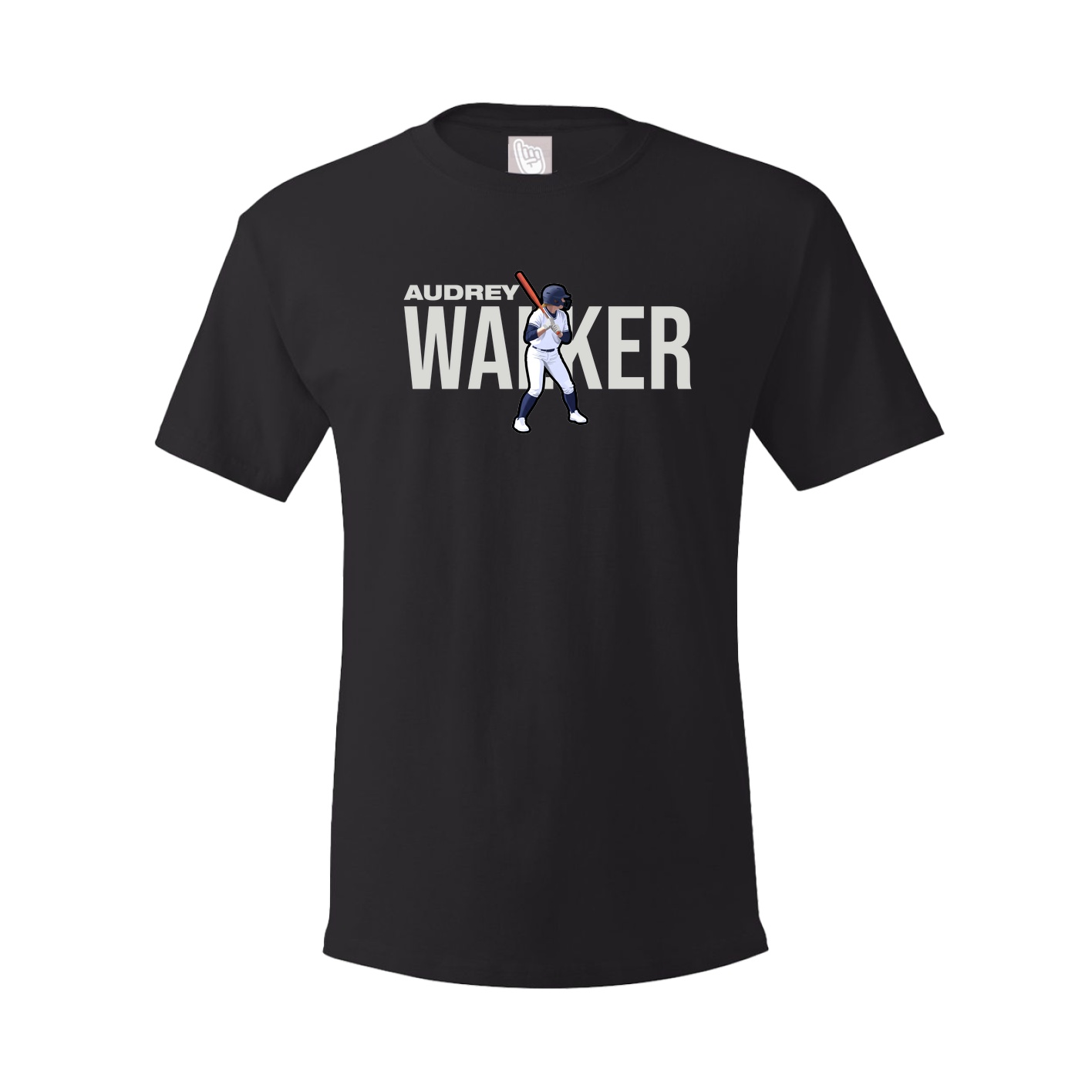 Youth Tee — Player Name in Black