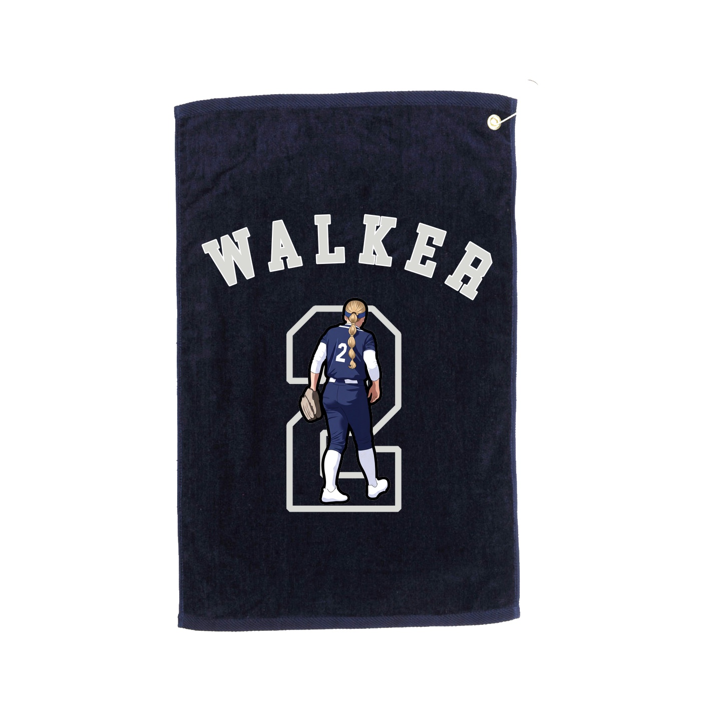 Golf Towel — Shirsey Arch in Navy