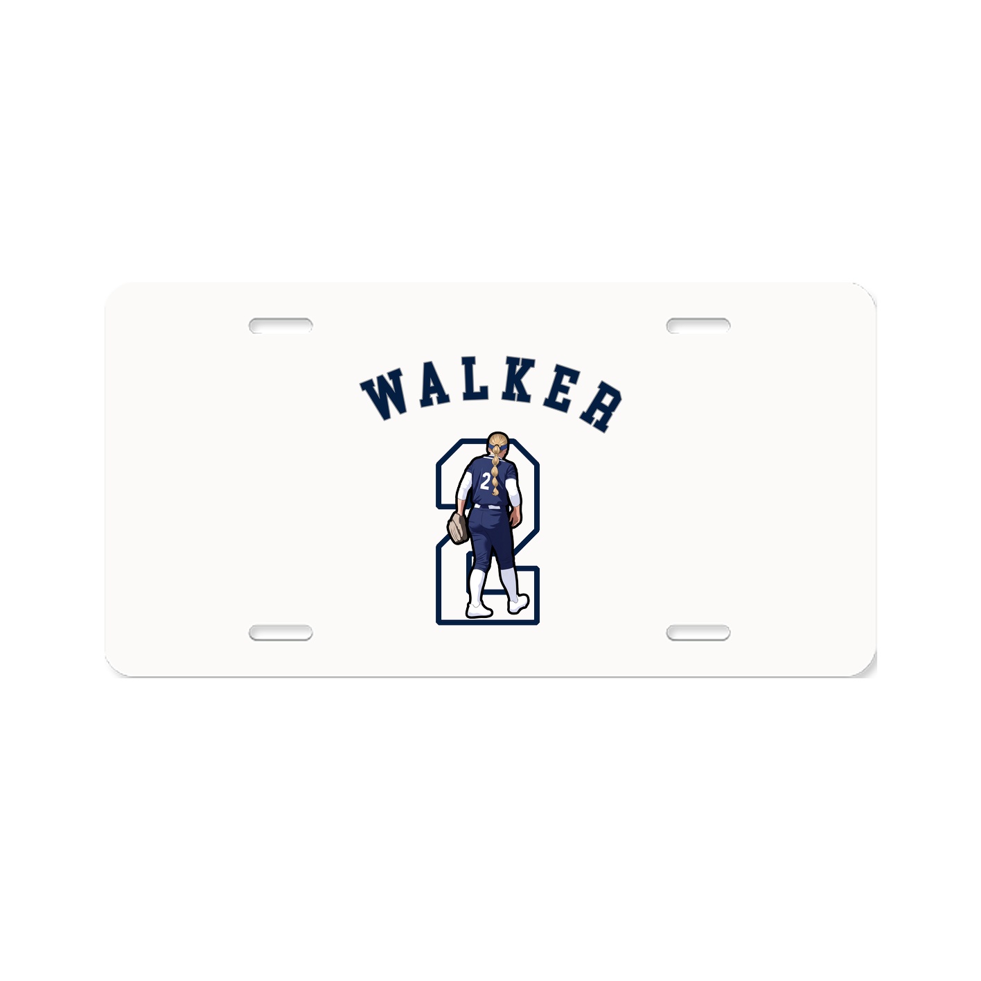 License Plate — Shirsey Arch in Classic