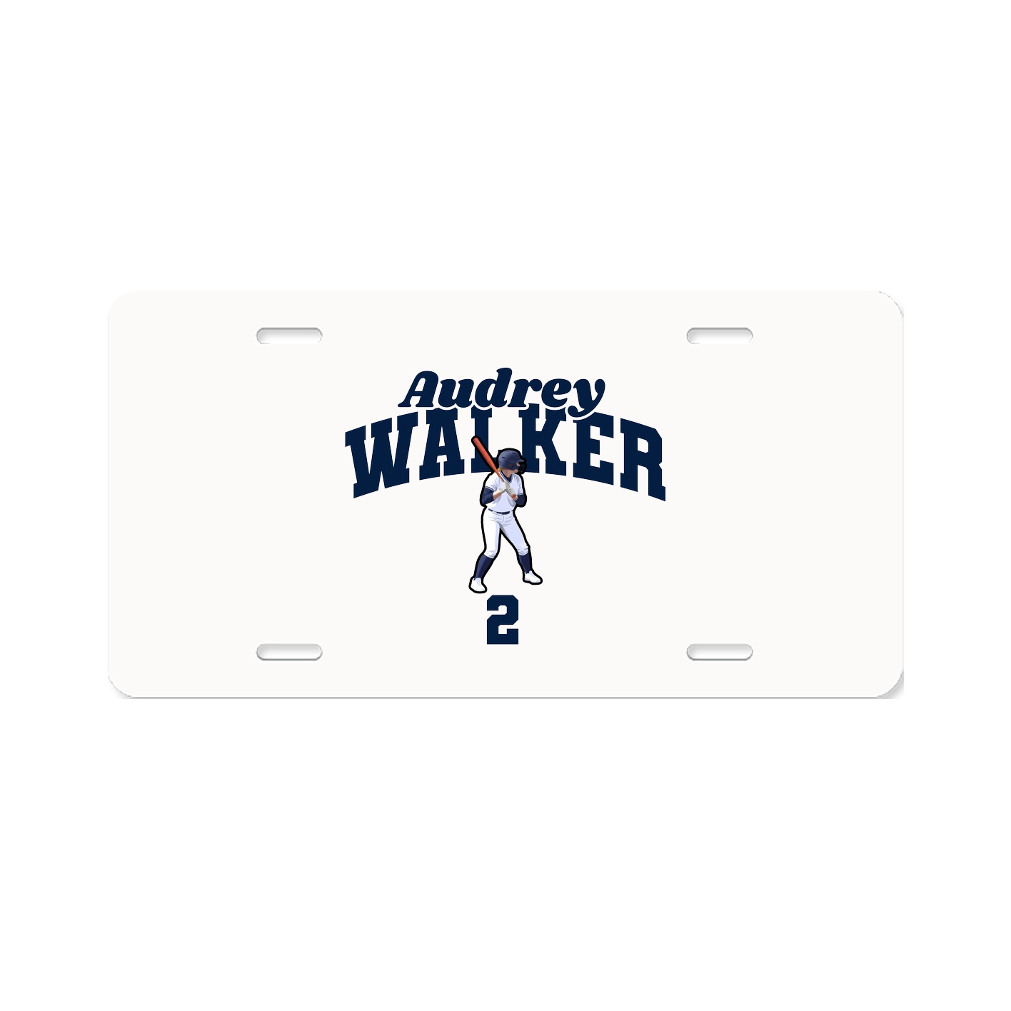 License Plate — Signature Arch in Classic