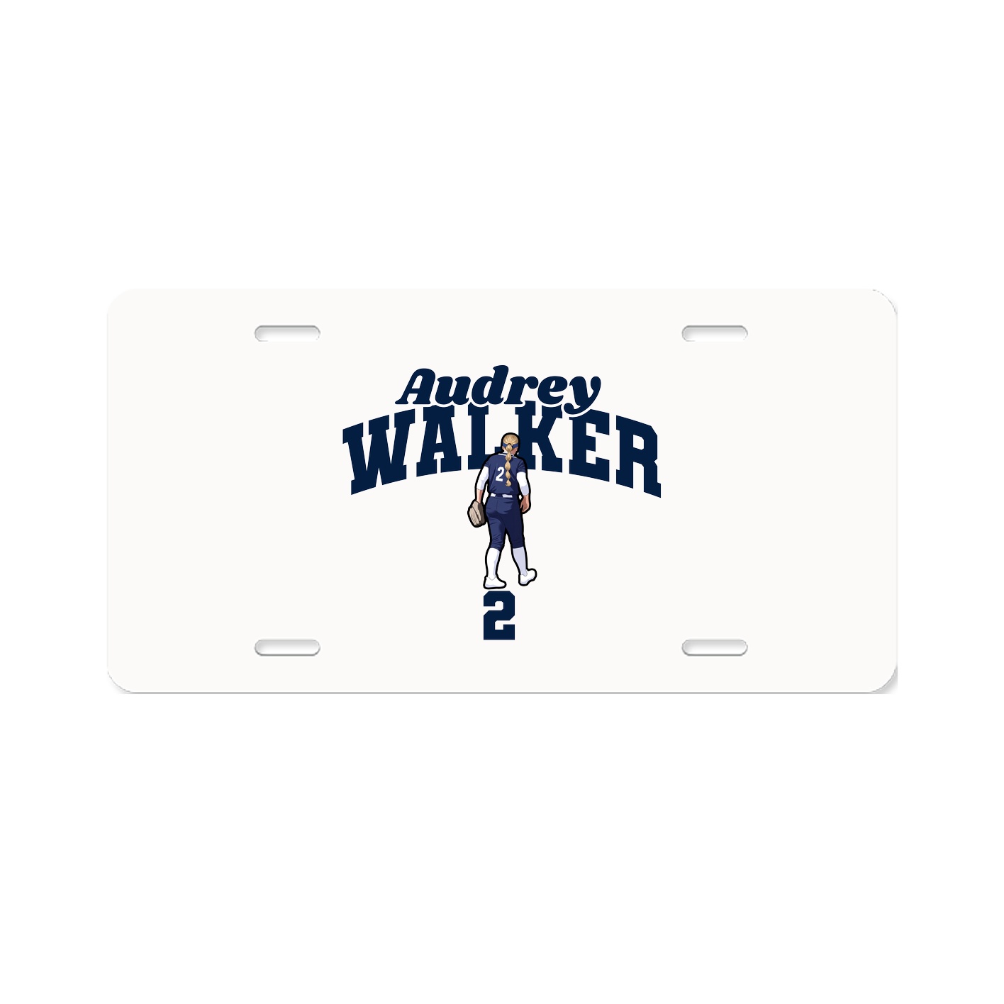 License Plate — Signature Arch in Classic