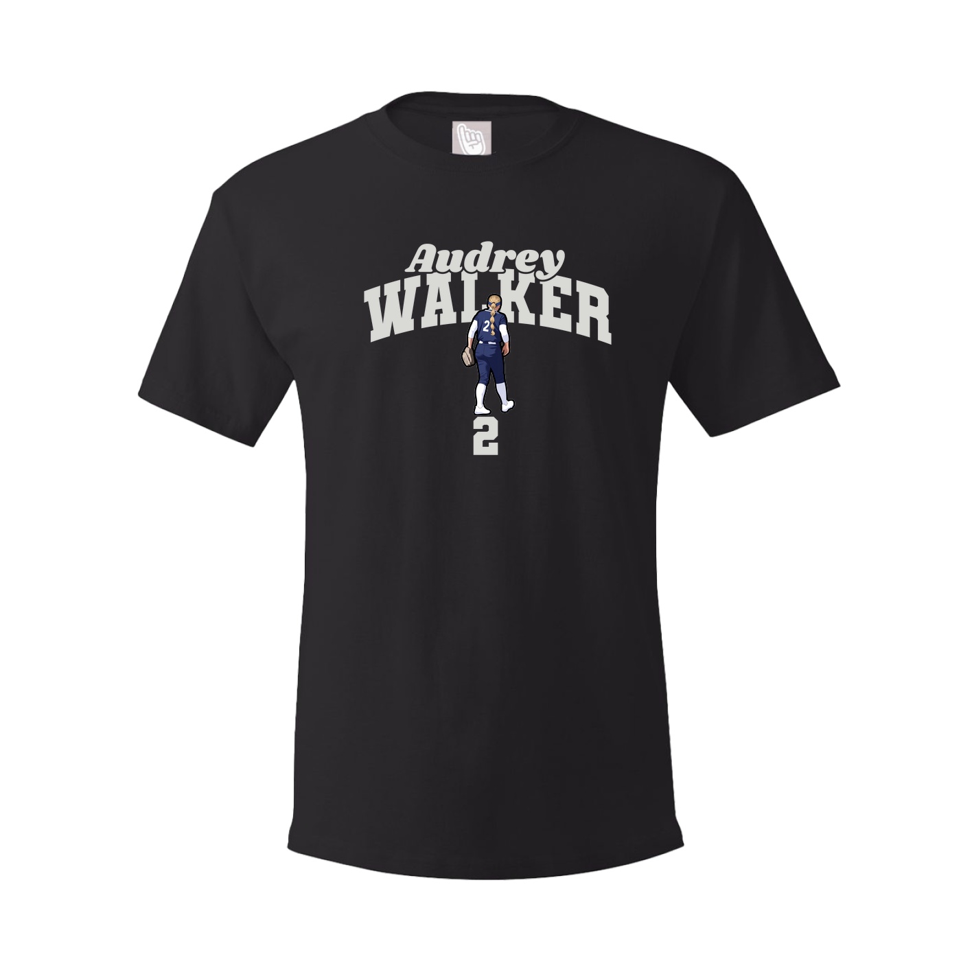 Tee — Signature Arch in Black