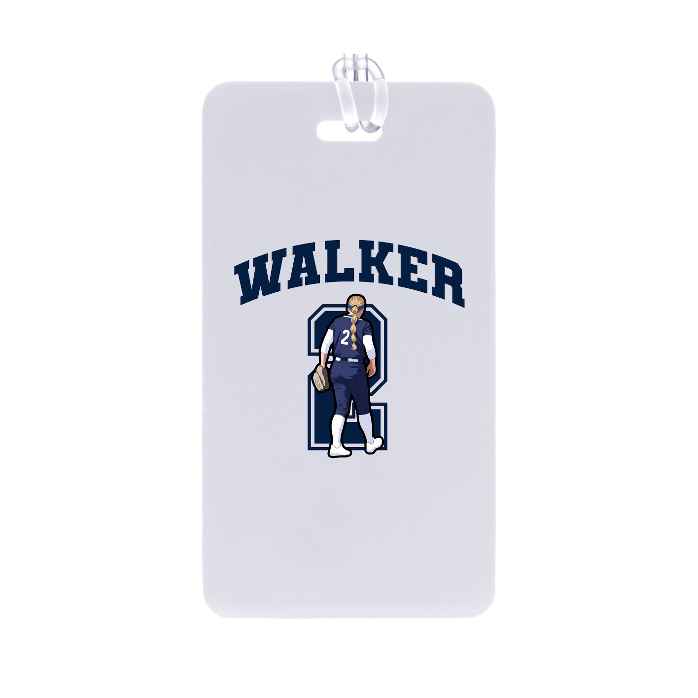 Bag Tag — Number in Classic