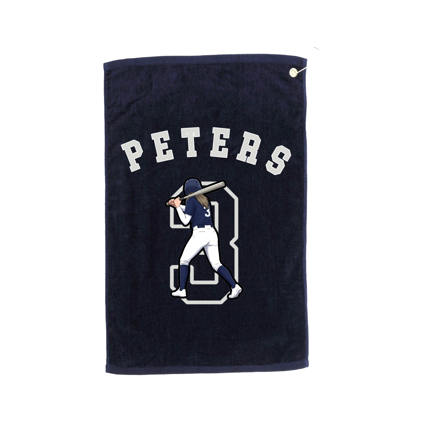 Golf Towel — Shirsey Arch in Navy