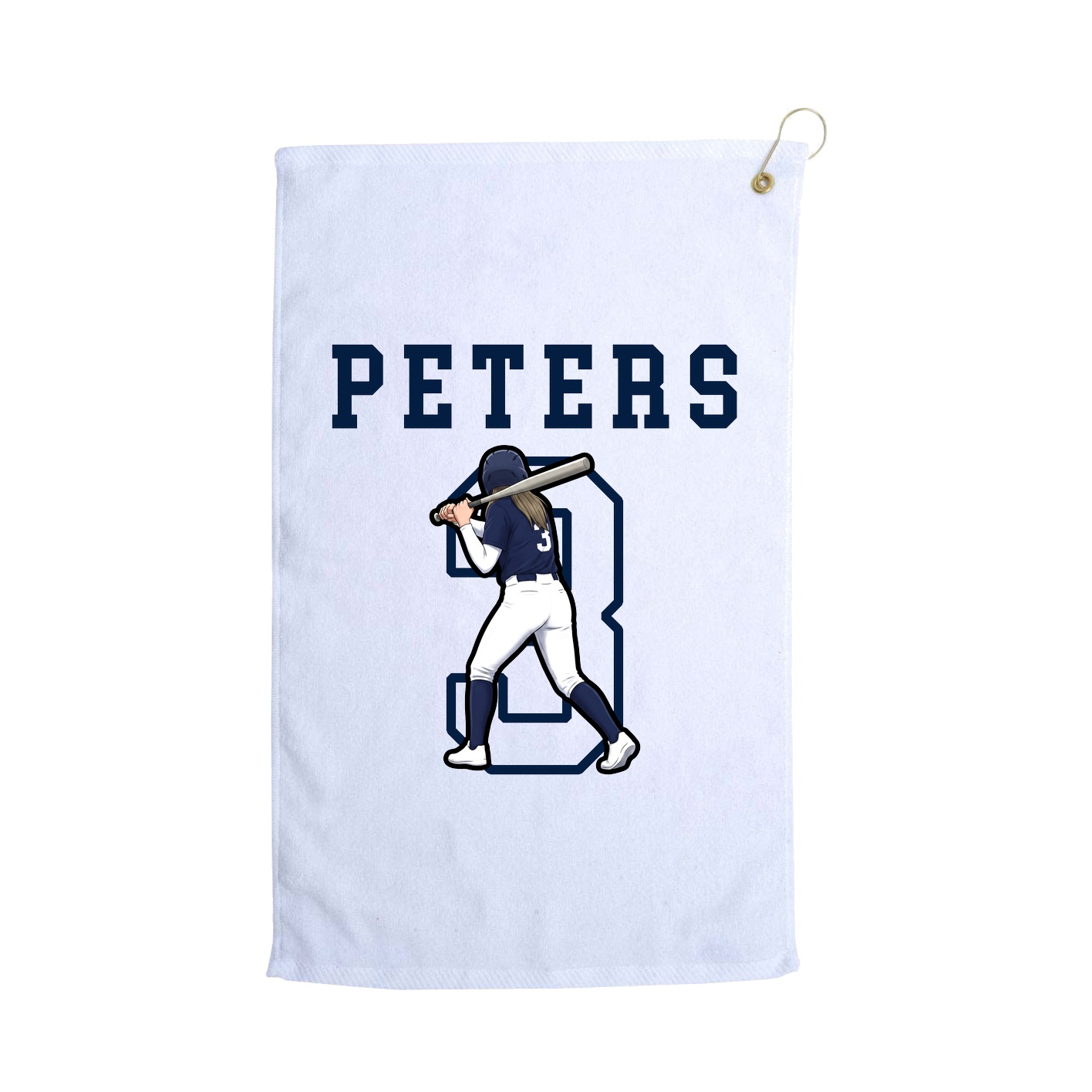 Golf Towel — Shirsey in White