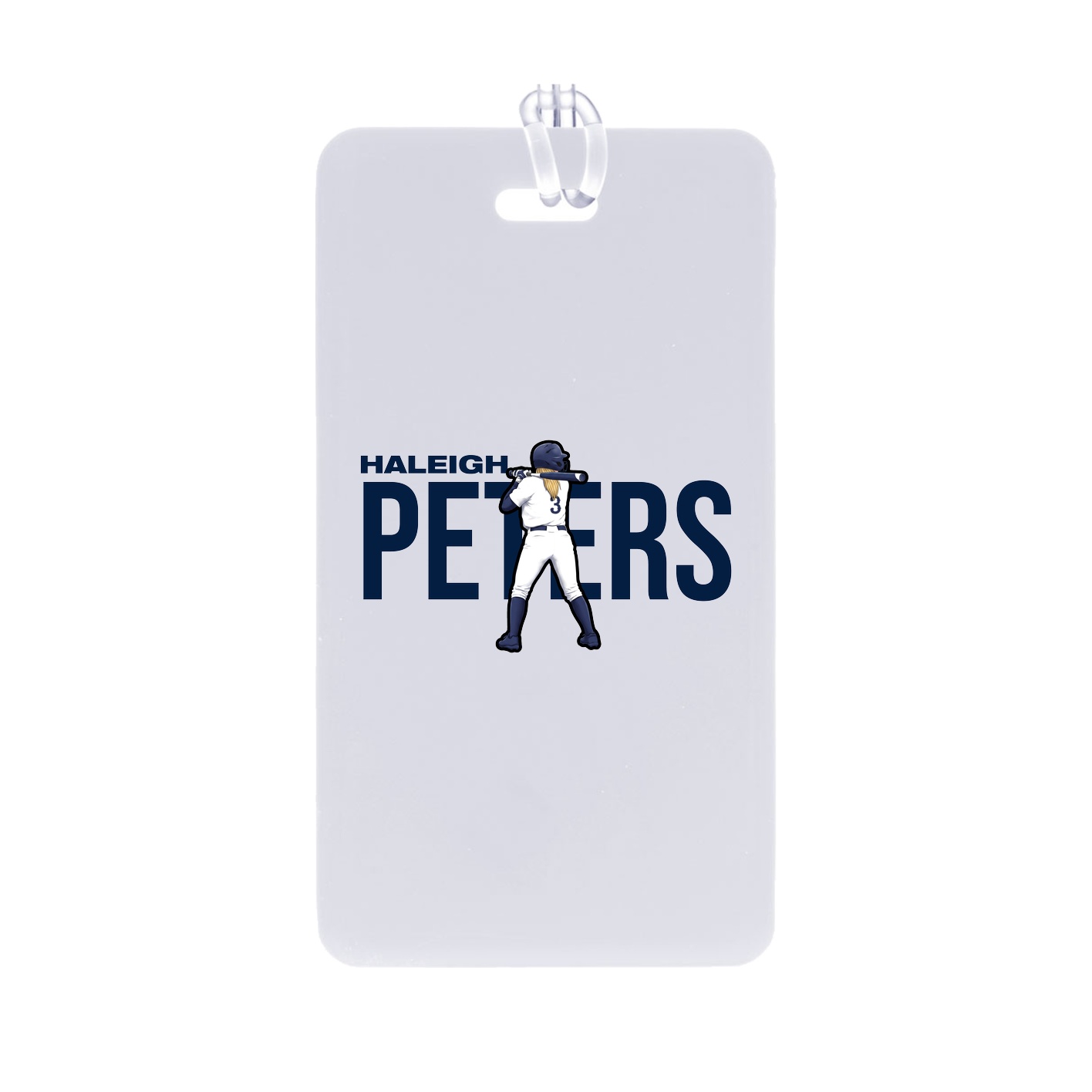 Bag Tag — Player Name in Classic