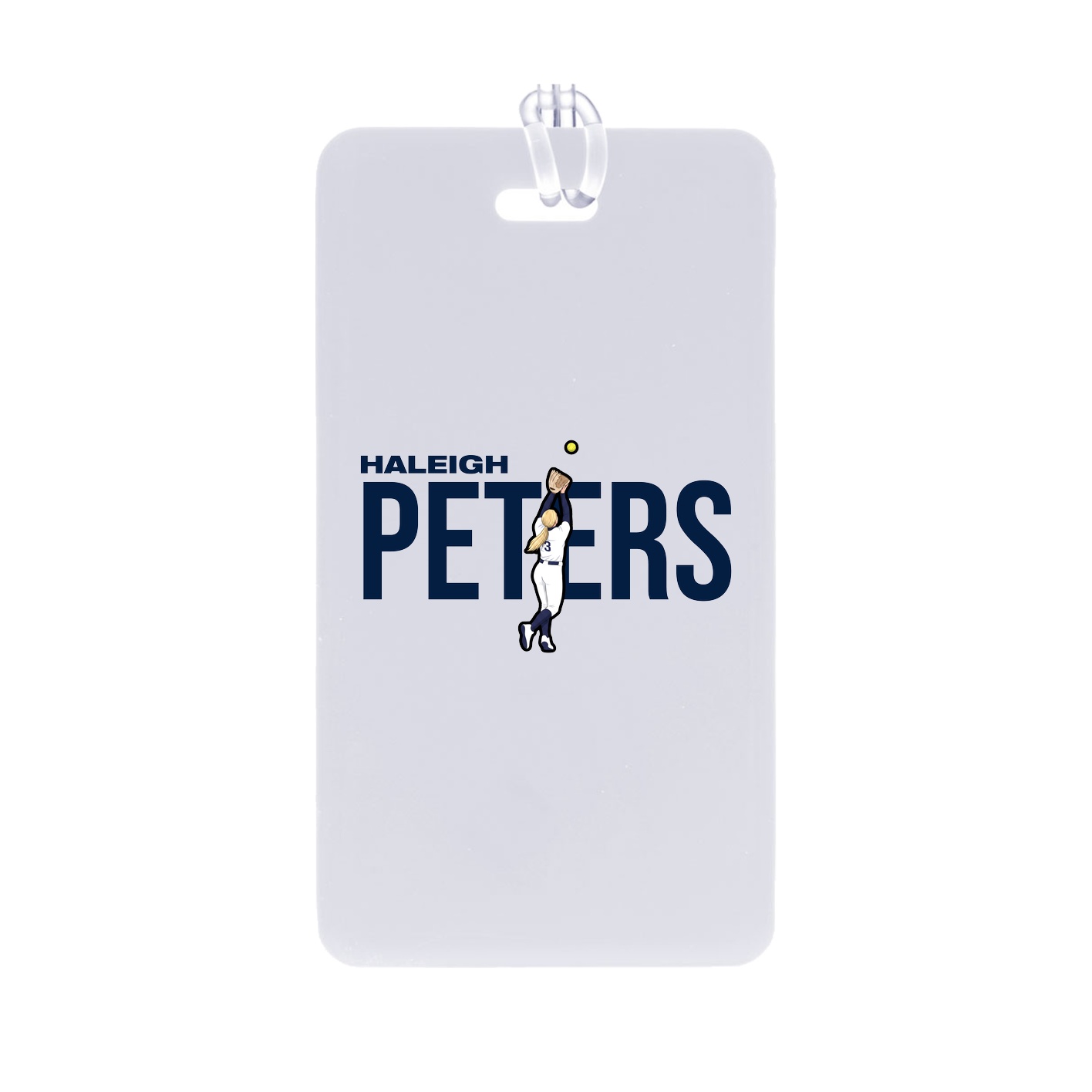 Bag Tag — Player Name in Classic